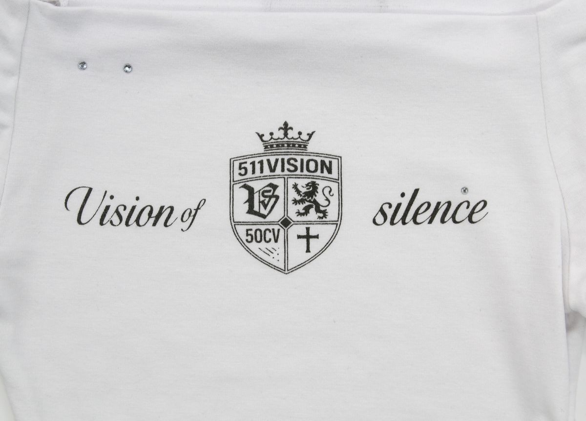 511비전(511VISION) SILENCE OFF-SHOULDER TOP , WHITE