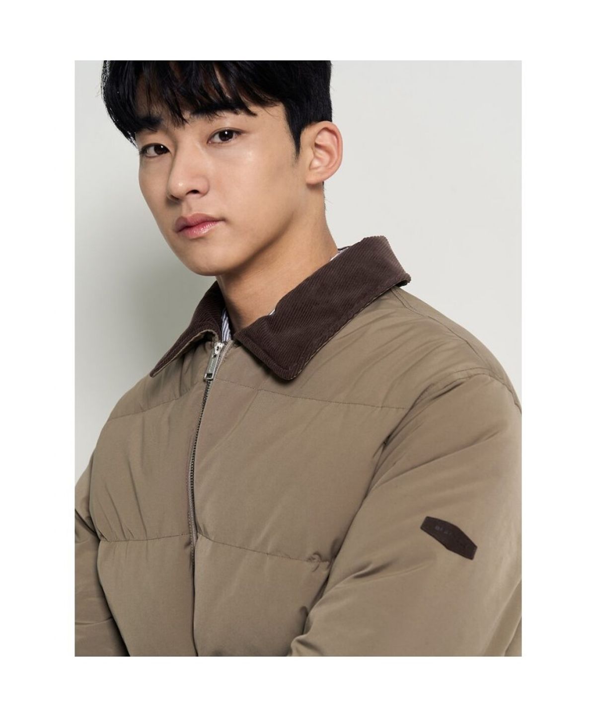 빈폴 멘(BEANPOLE MEN) 헌팅 다운 재킷  베이지
