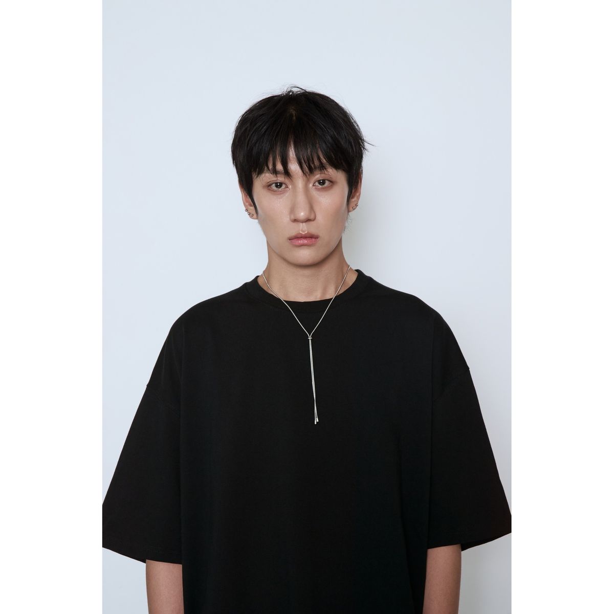 노이네타(NOITNETTA) 언발란스 스네이크 네크리스