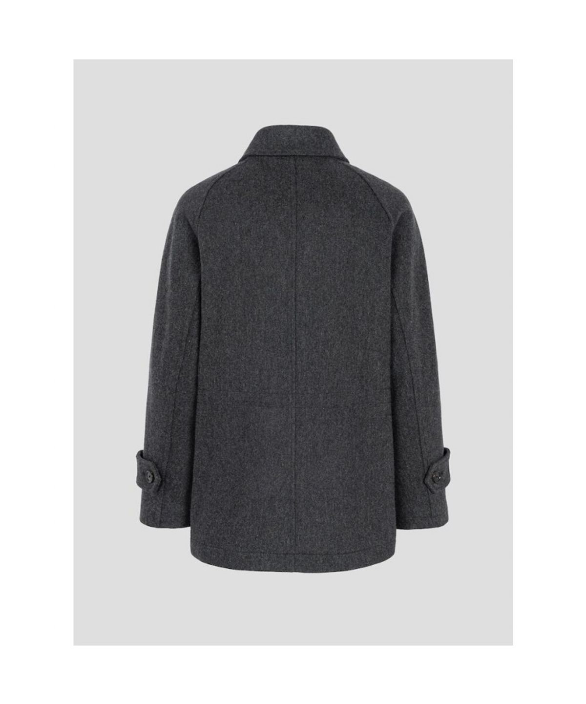 빈폴 멘(BEANPOLE MEN) 울 블렌드 숏 헌팅 코트  애쉬