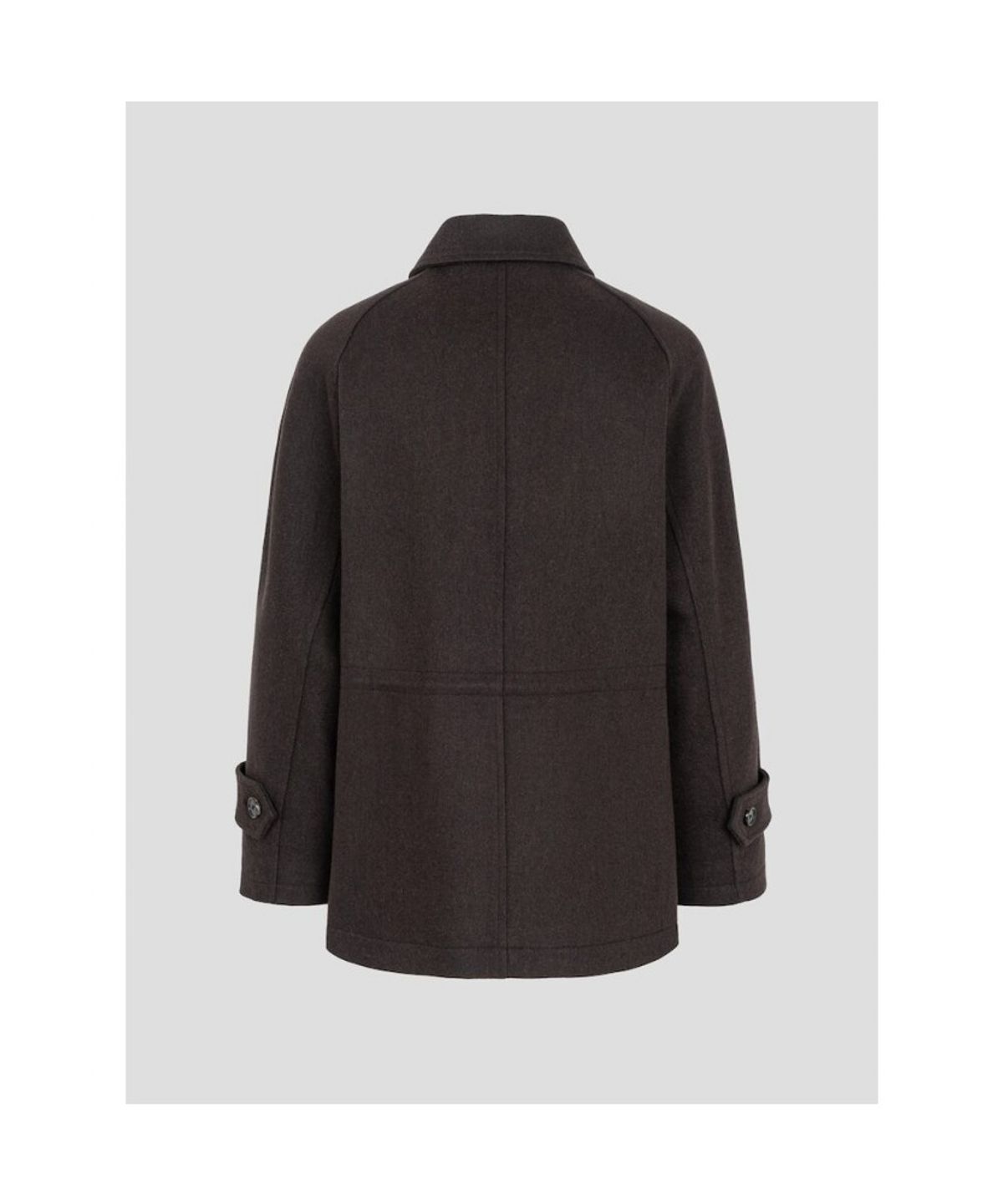 빈폴 멘(BEANPOLE MEN) 울 블렌드 숏 헌팅 코트  브라운