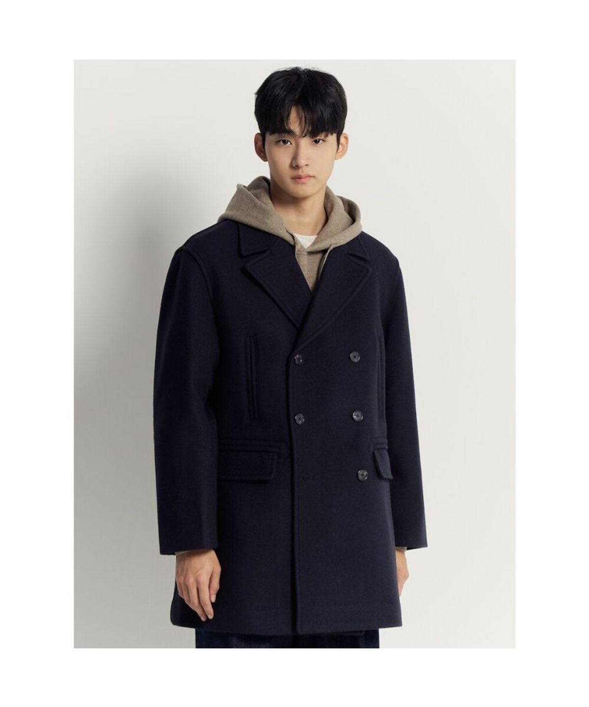 빈폴 멘(BEANPOLE MEN) 피코트  네이비