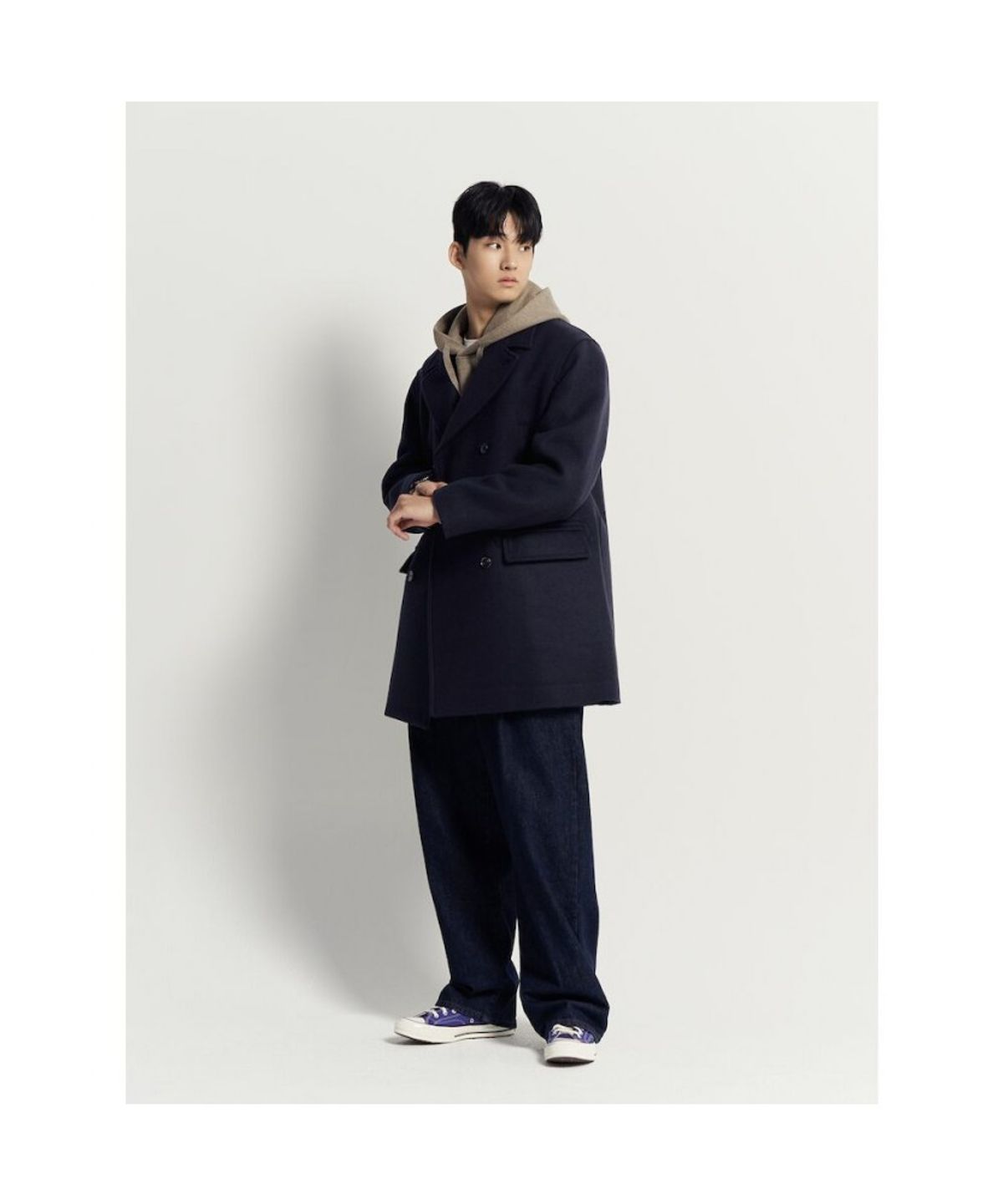 빈폴 멘(BEANPOLE MEN) 피코트  네이비