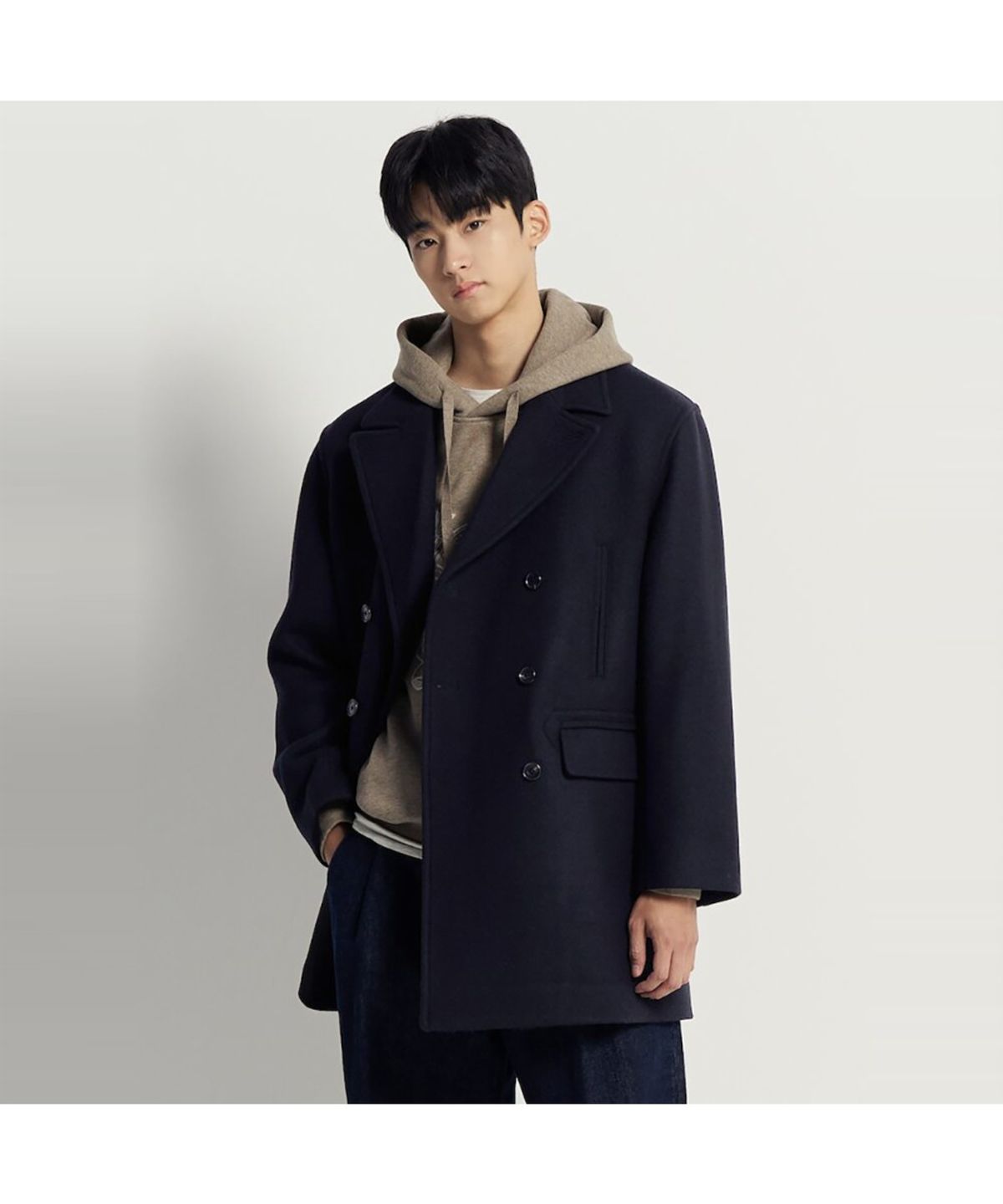 빈폴 멘(BEANPOLE MEN) 피코트  네이비