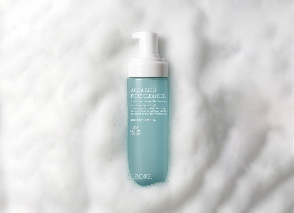 리본셀(REBONCEL) 아쿠아리치 퓨어 클렌저 200mL