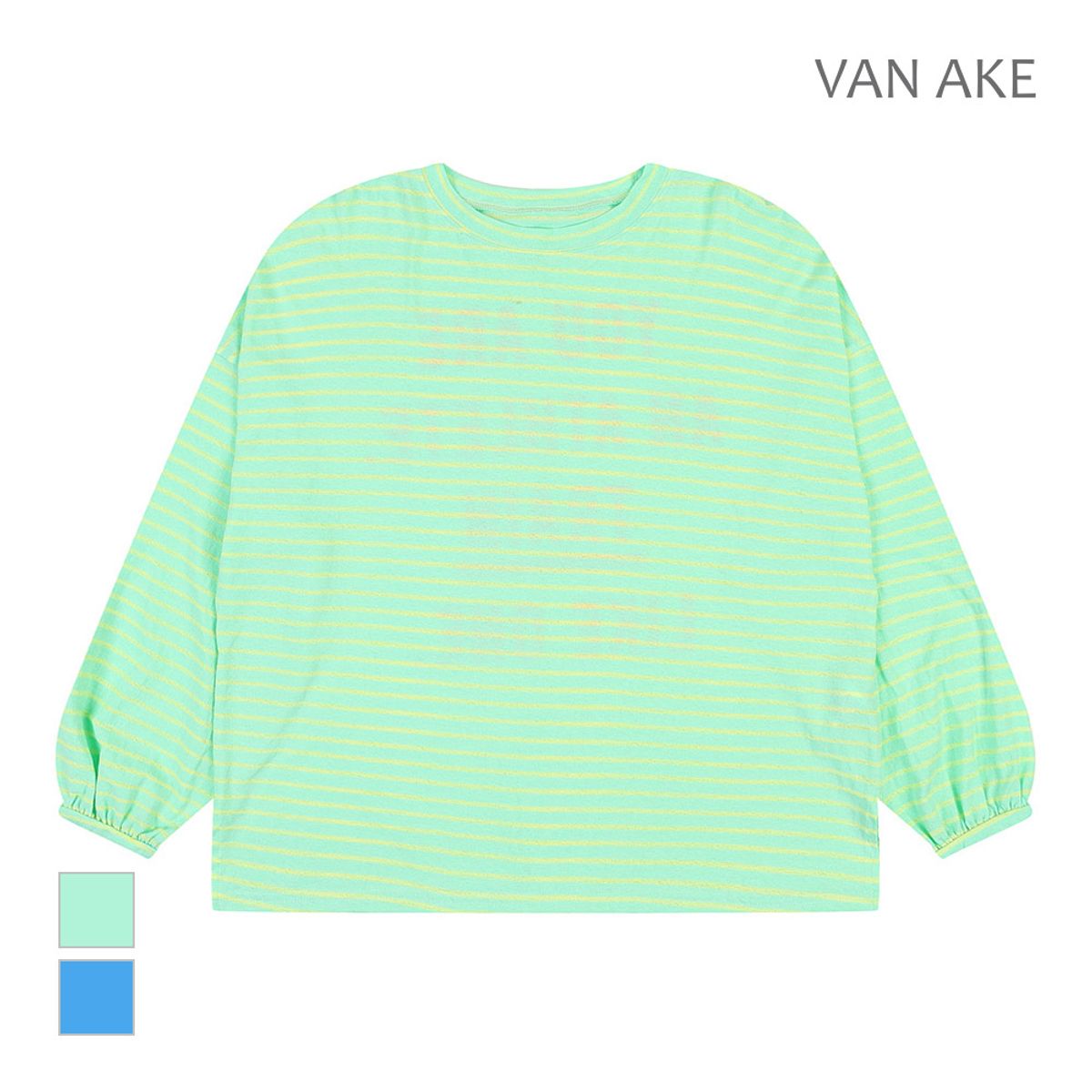 반에이크(VANAKE) 레터링 ST패턴 티셔츠_VB39TSQ301Z