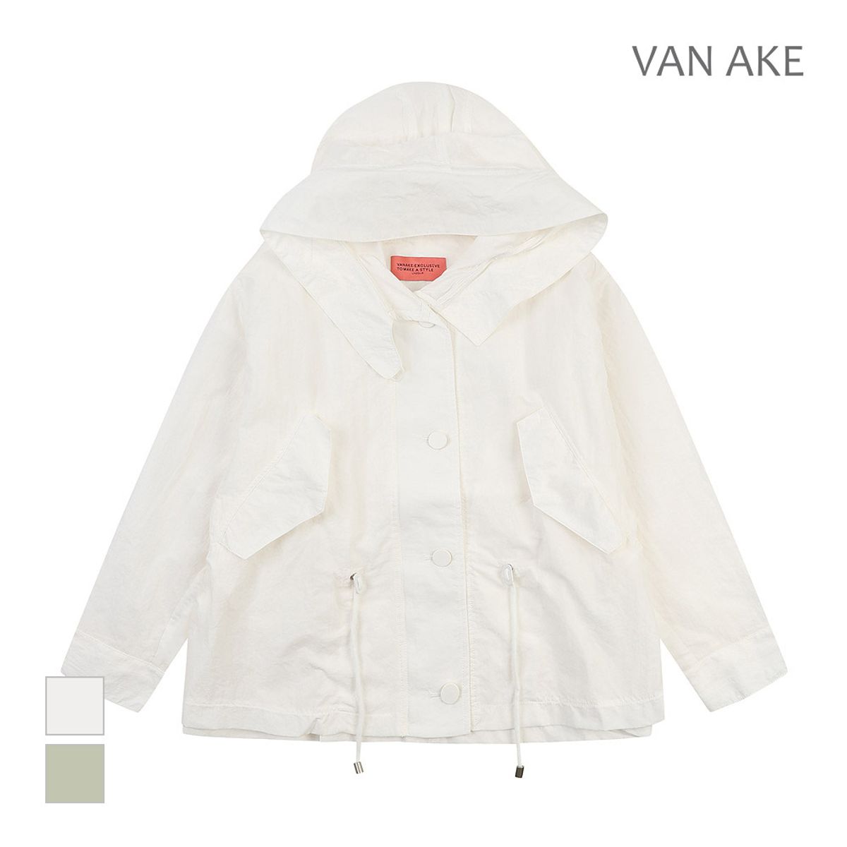 반에이크(VANAKE) 후드넥 캐주얼 점퍼_VB34JPMD03Z