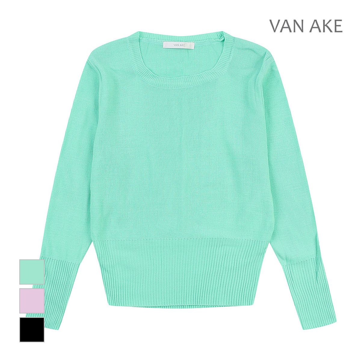 반에이크(VANAKE) 라운드넥 니트_VB34KTQ314Z