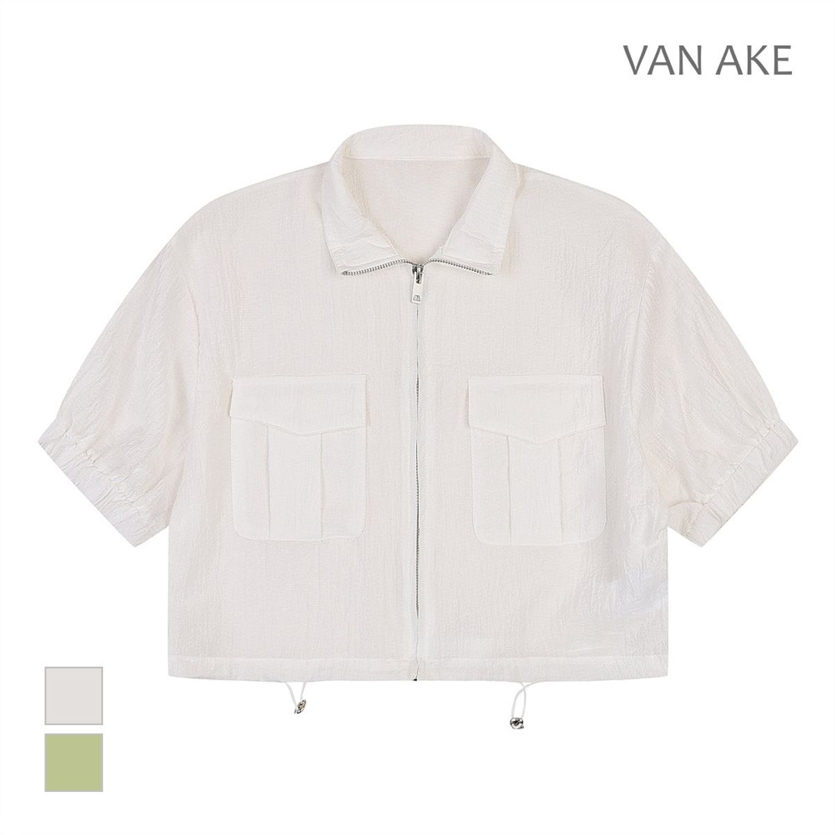 반에이크(VANAKE) 빅포켓 집업 점퍼_VB39JPQ301Z