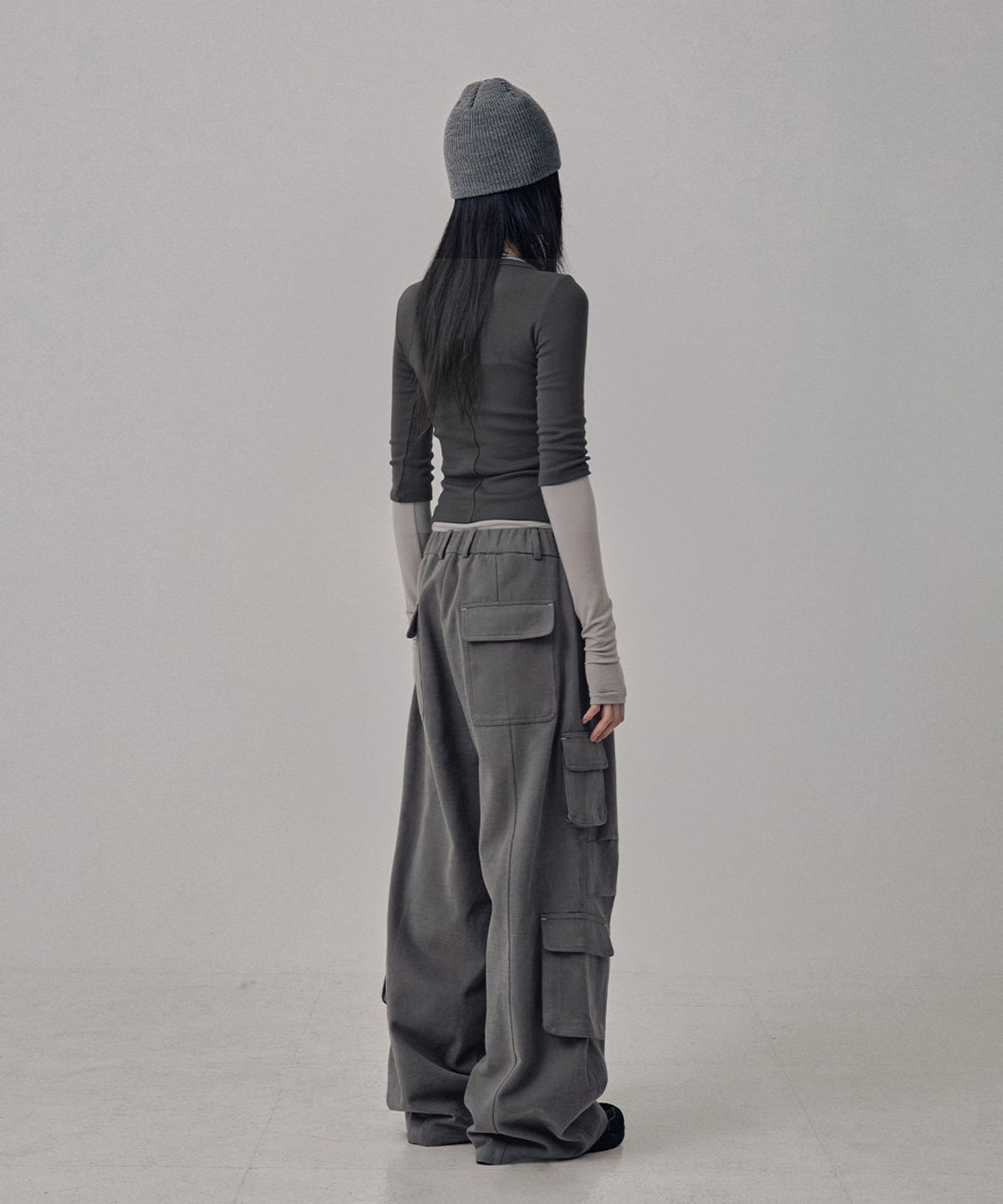 사일프레이(41PRAY) Echo Layer T-shirts Pack / Charcoal