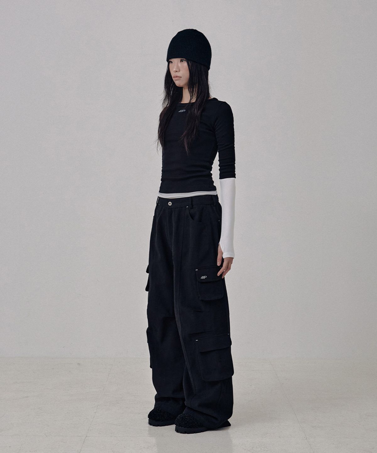 사일프레이(41PRAY) Echo Layer T-shirts Pack / Black