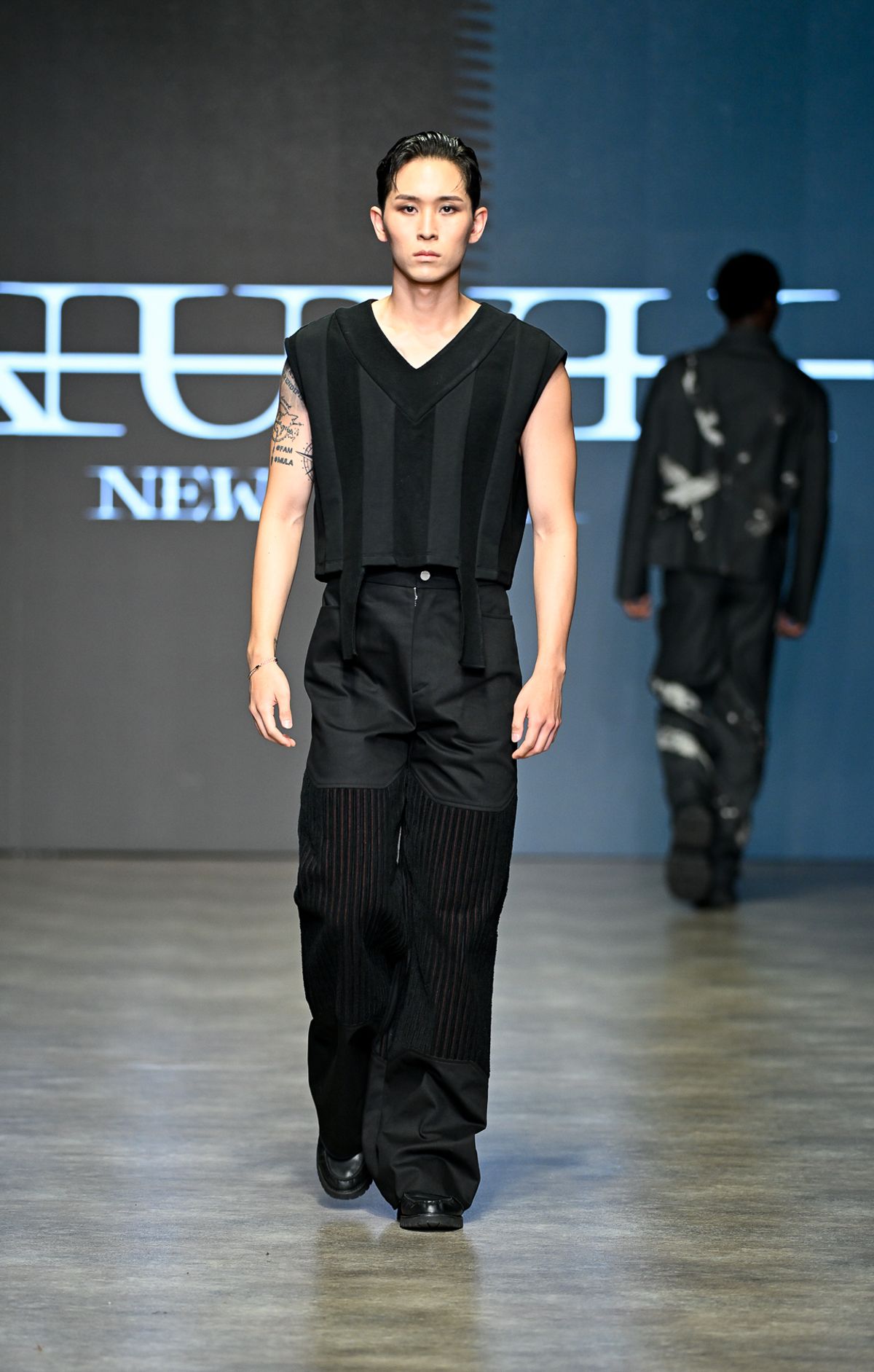뉴이 뉴욕(NUYH NEWYORK) [COLLECTION] 25 S/S H:AN BONDAGE TERRY VEST