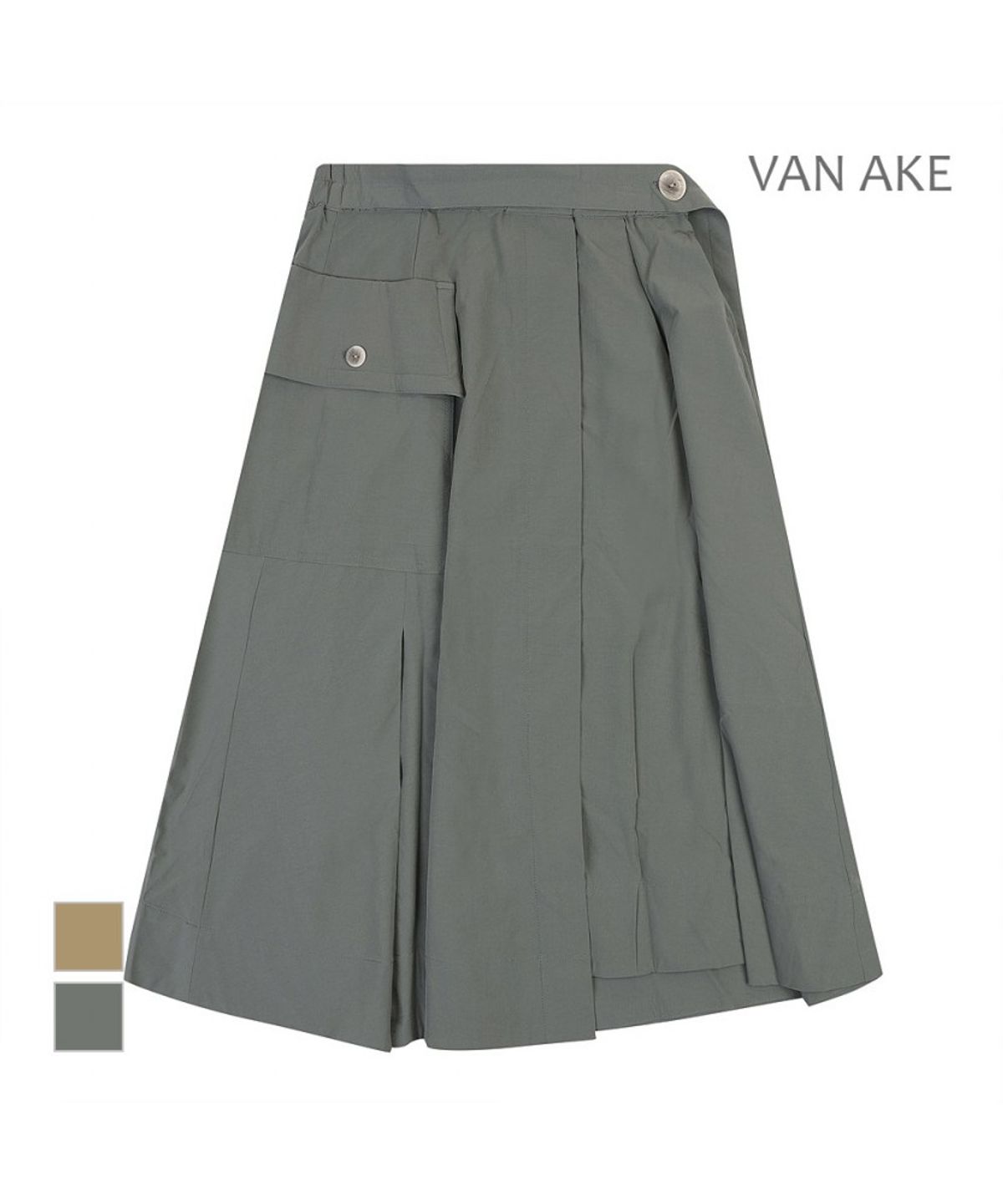 반에이크(VANAKE) 아웃포켓 스커트_VB34SKUD01Z