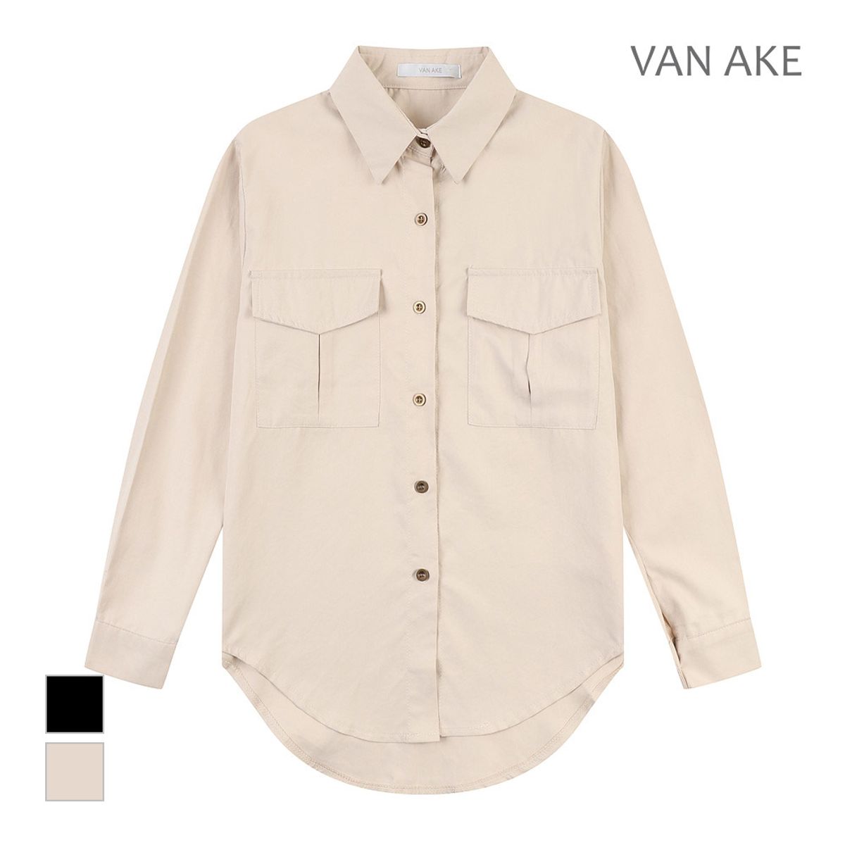반에이크(VANAKE) 포켓디자인 캐주얼 셔츠_VB3YBLM303Z