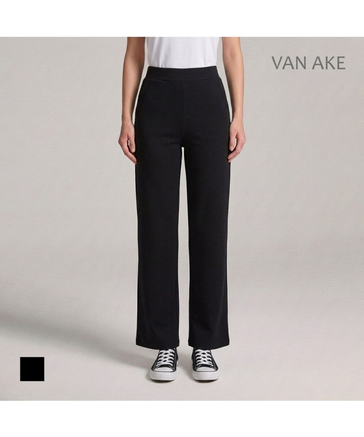 반에이크(VANAKE) 스판밴딩 일자팬츠_VB34SLQ308Z