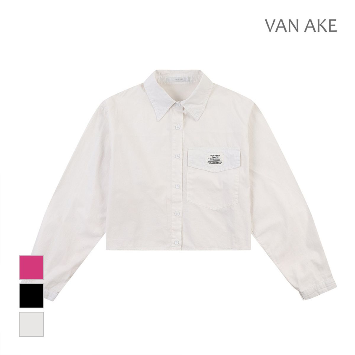 반에이크(VANAKE) 빅포켓디자인 셔츠_VB3YBLUP01Z