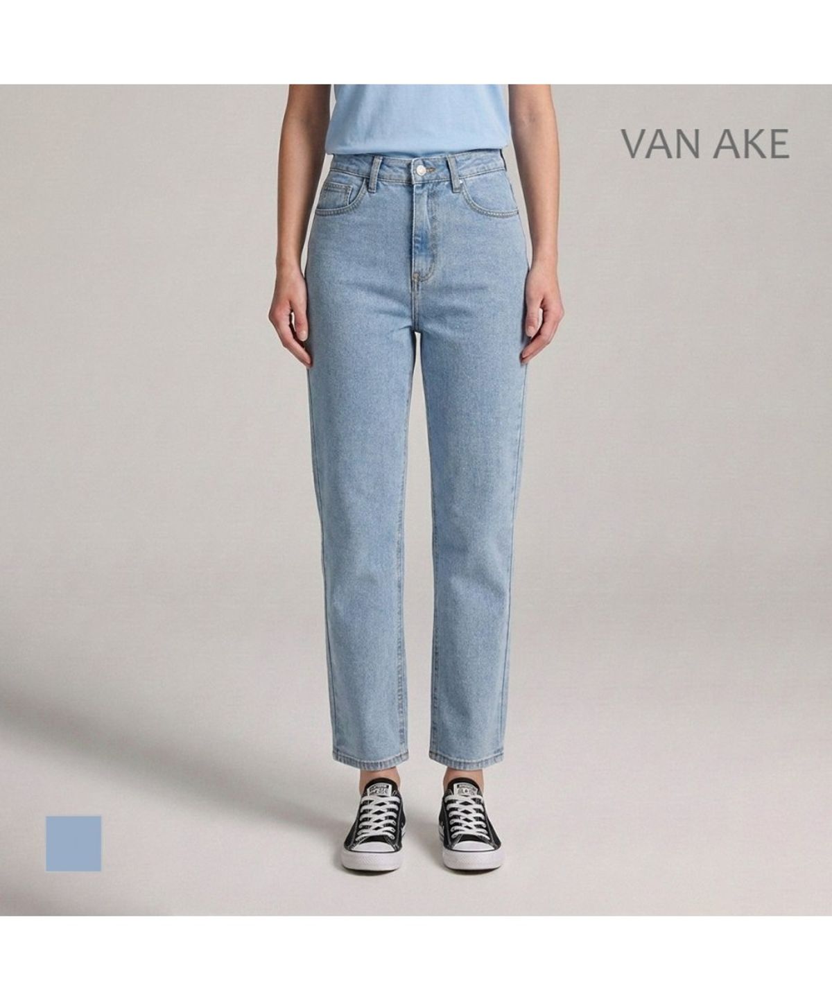 반에이크(VANAKE) 배기핏 데님팬츠_VB35DLM301T