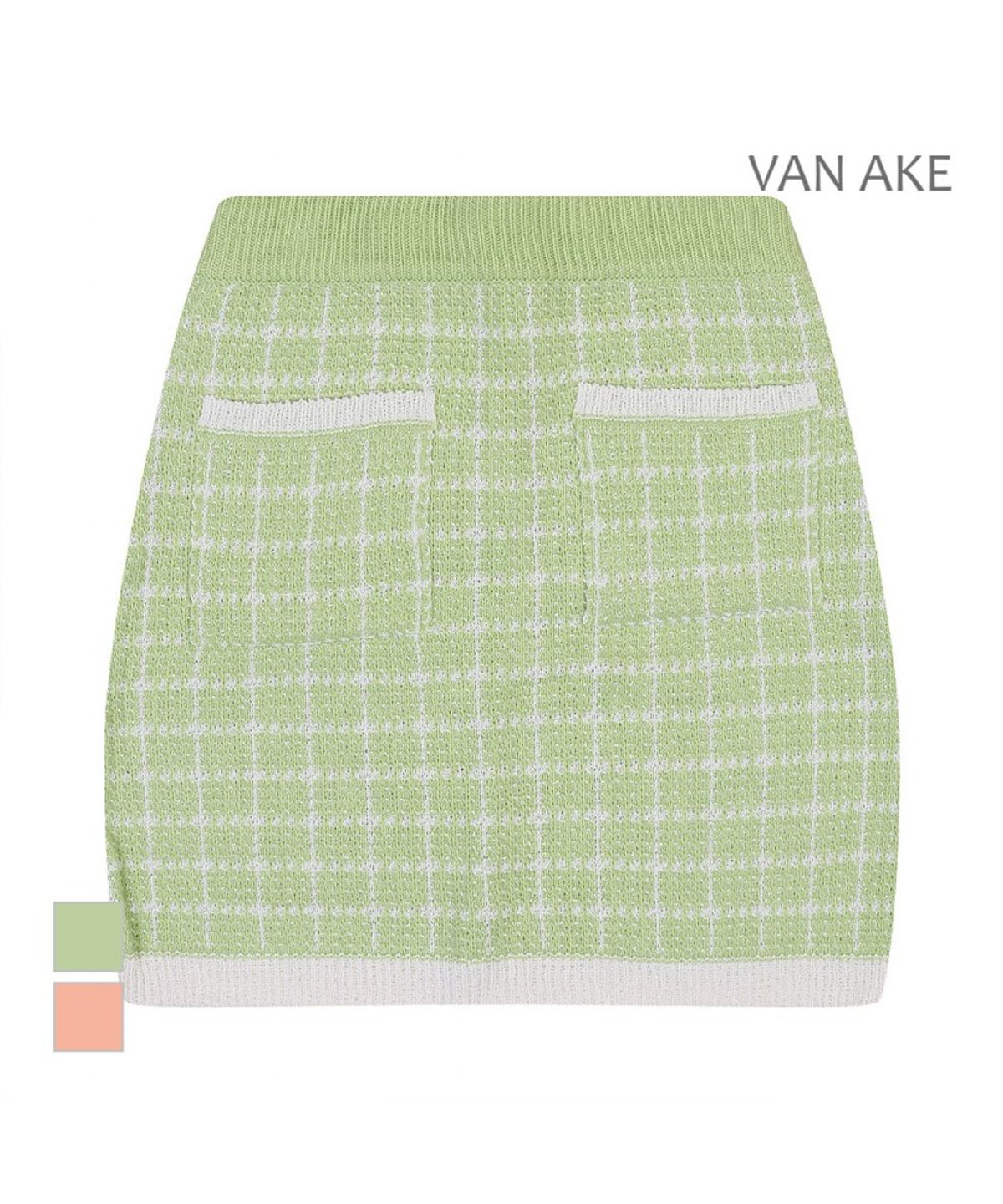 반에이크(VANAKE) 포켓포인트 니트스커트_VB35KSQ301Z