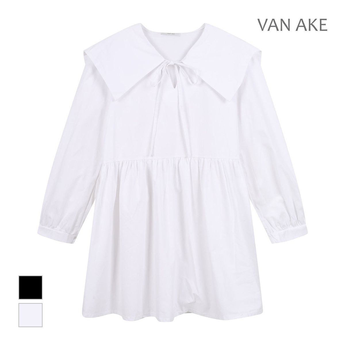 반에이크(VANAKE) 빅카라디자인 원피스_VB35OPQ309Z