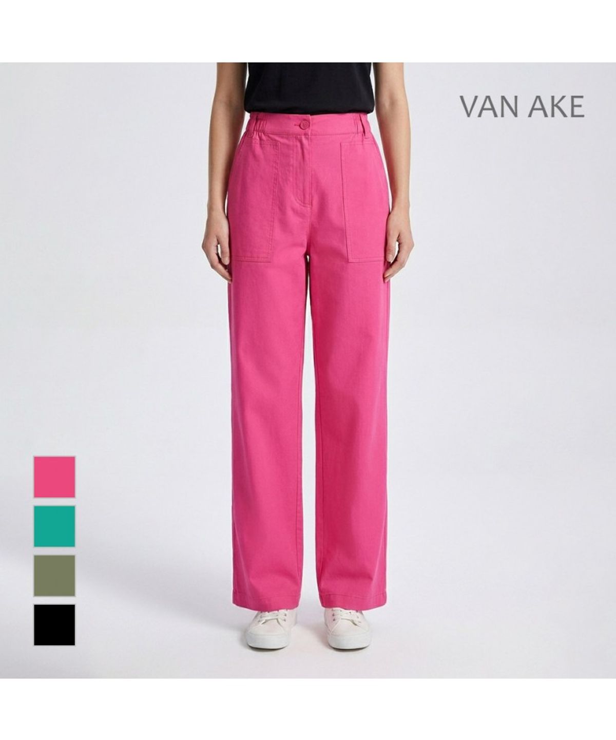 반에이크(VANAKE) 뒷밴딩배기팬츠_VB35SLUD02Z