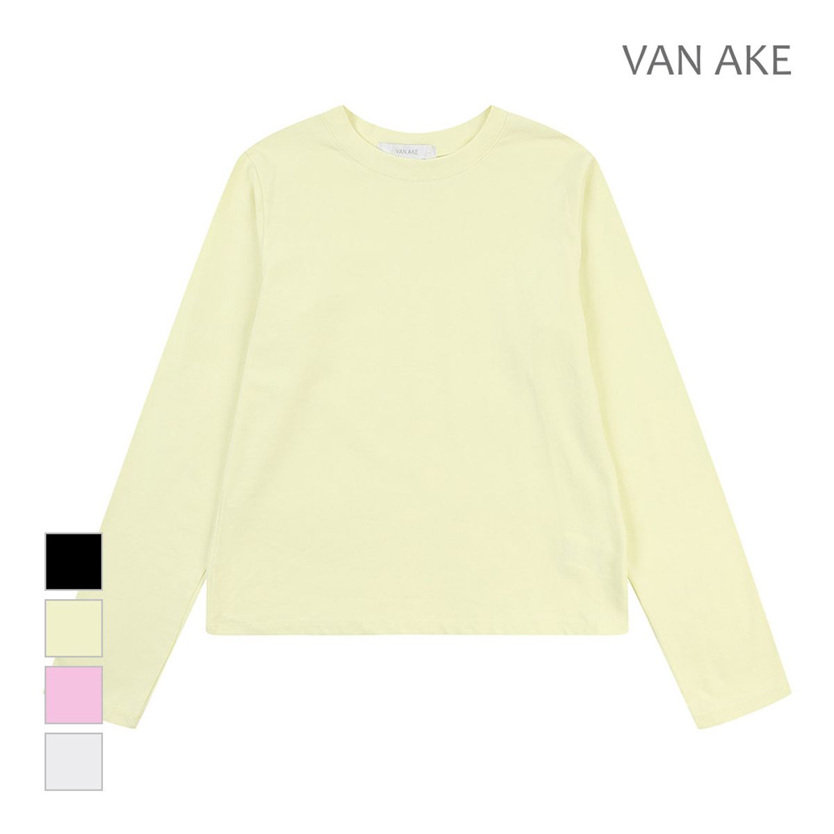 반에이크(VANAKE) 라운드넥 티셔츠_VB35TSM301Z