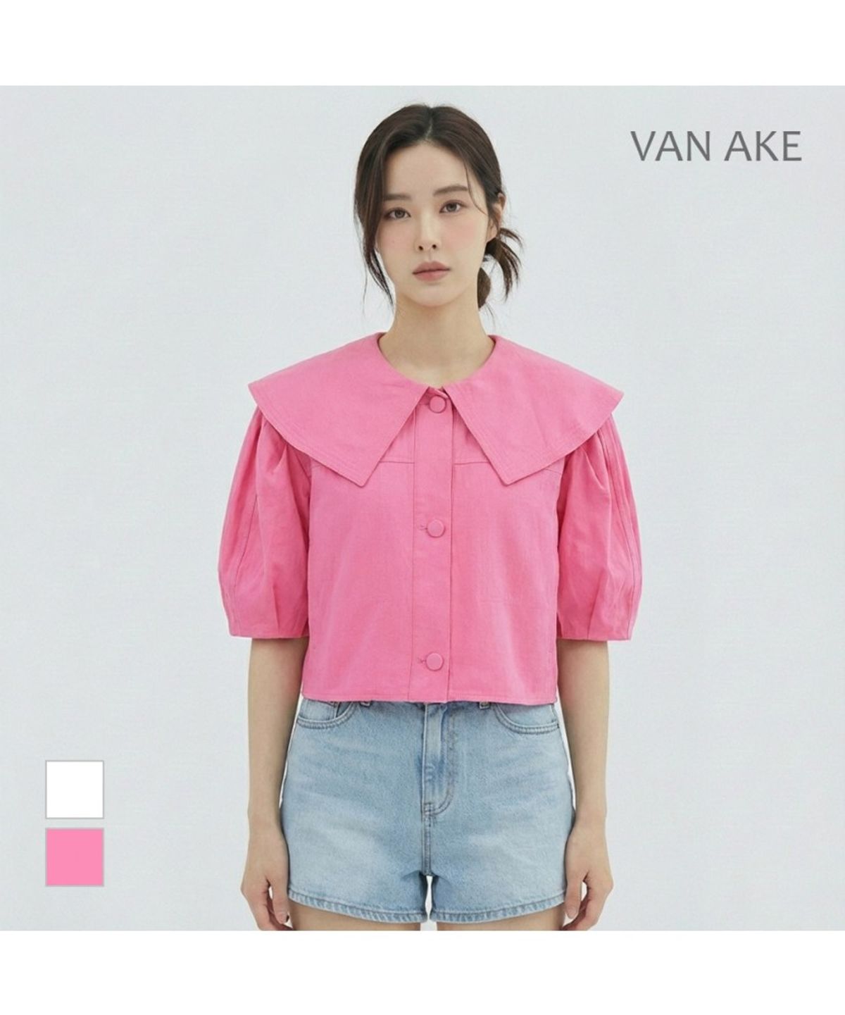 반에이크(VANAKE) 빅카라 디자인 자켓_VB36JKMD02Z