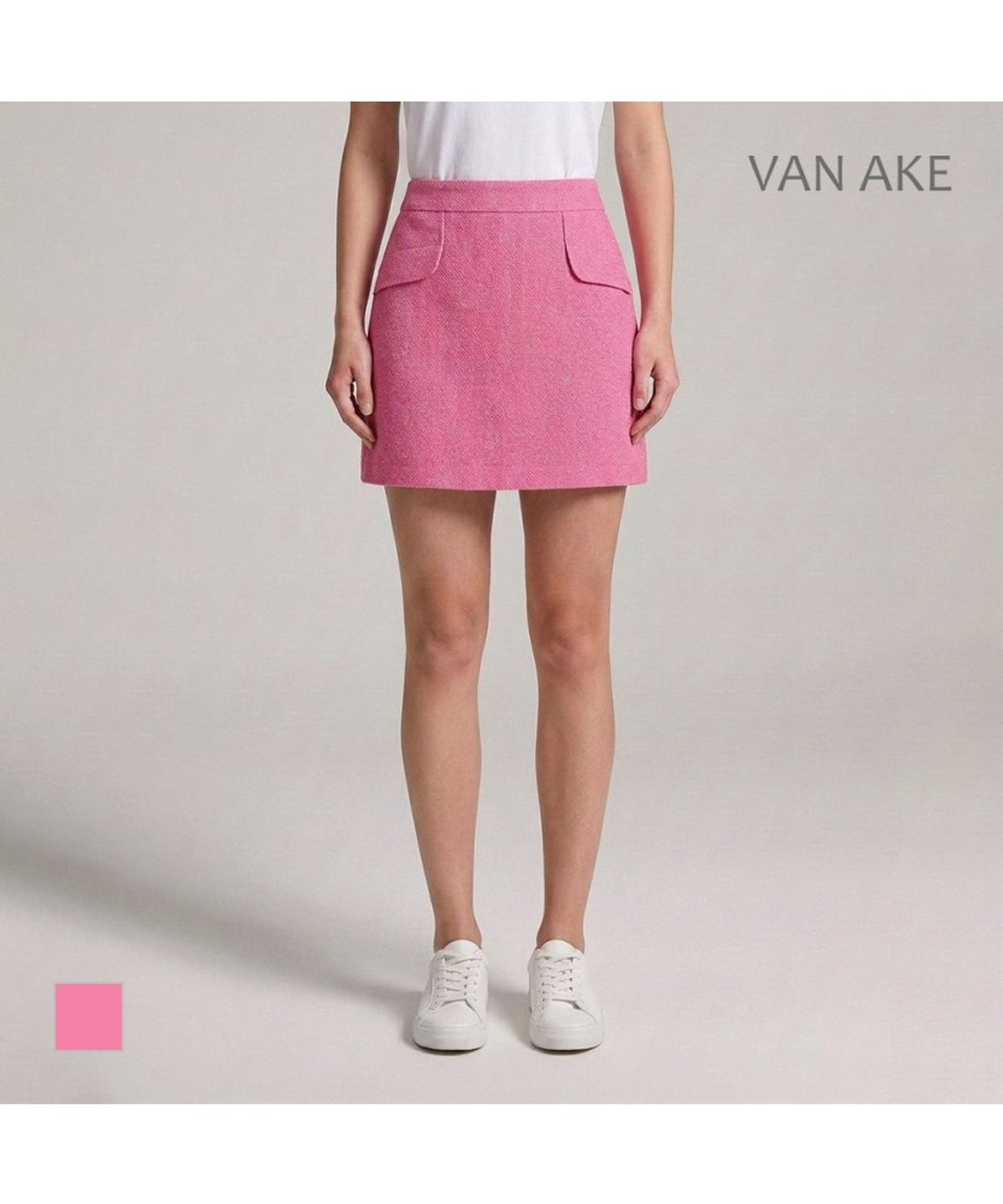 반에이크(VANAKE) 트위드A스커트_VB36SKMD04Z