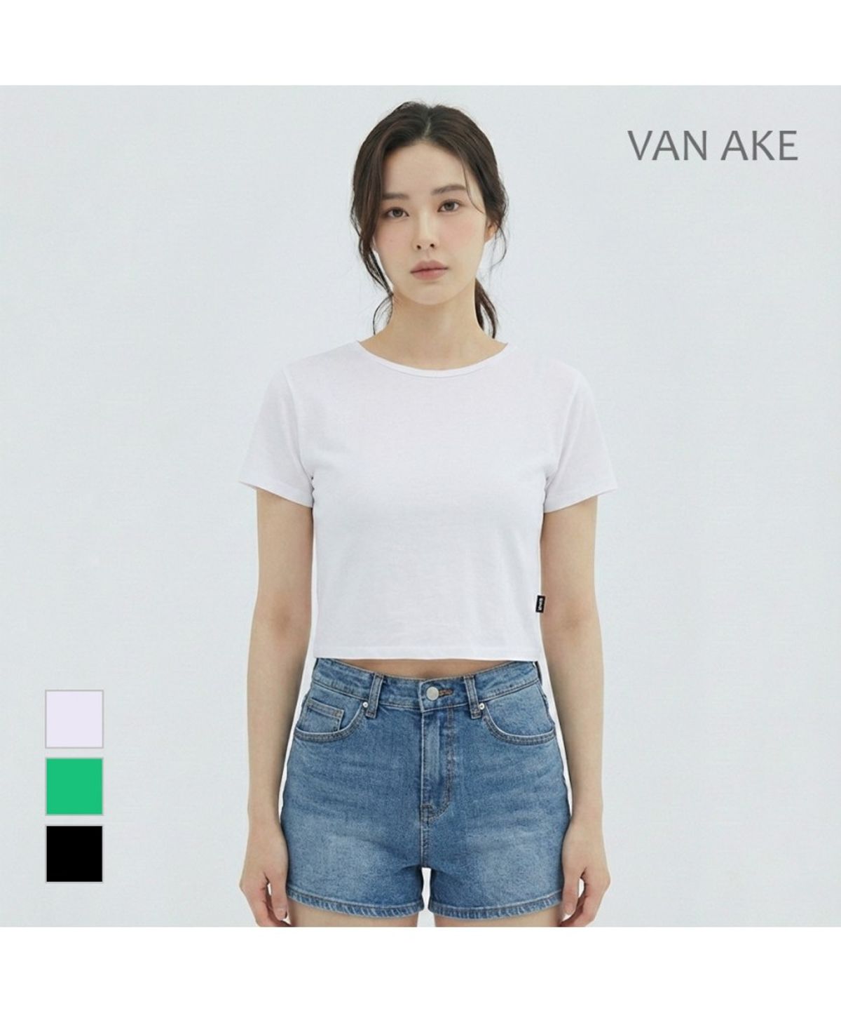 반에이크(VANAKE) 라운드넥 반팔티셔츠_VB36TSM324Z