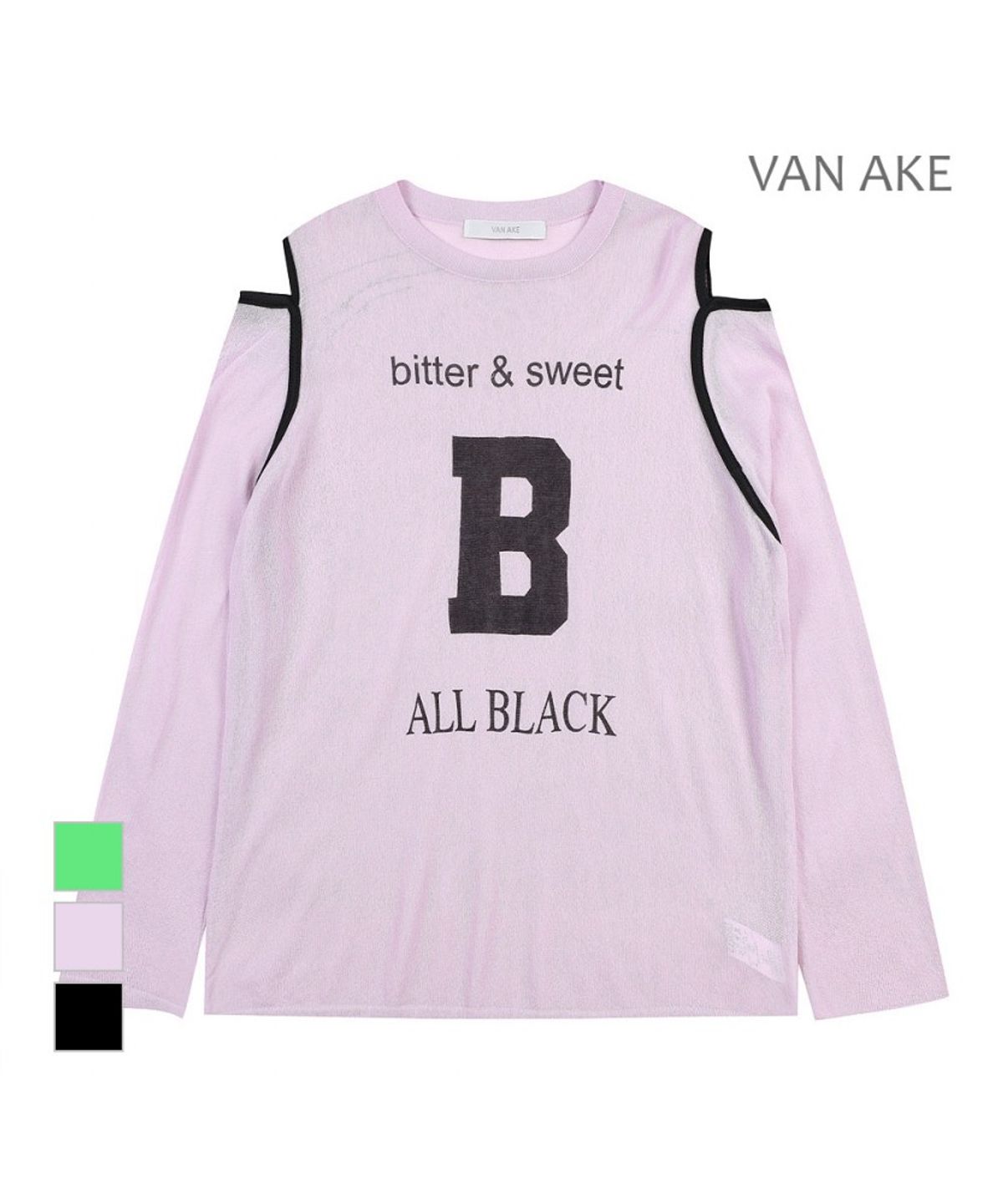 반에이크(VANAKE) 어깨트임 디자인 니트_VB29KTM312Z