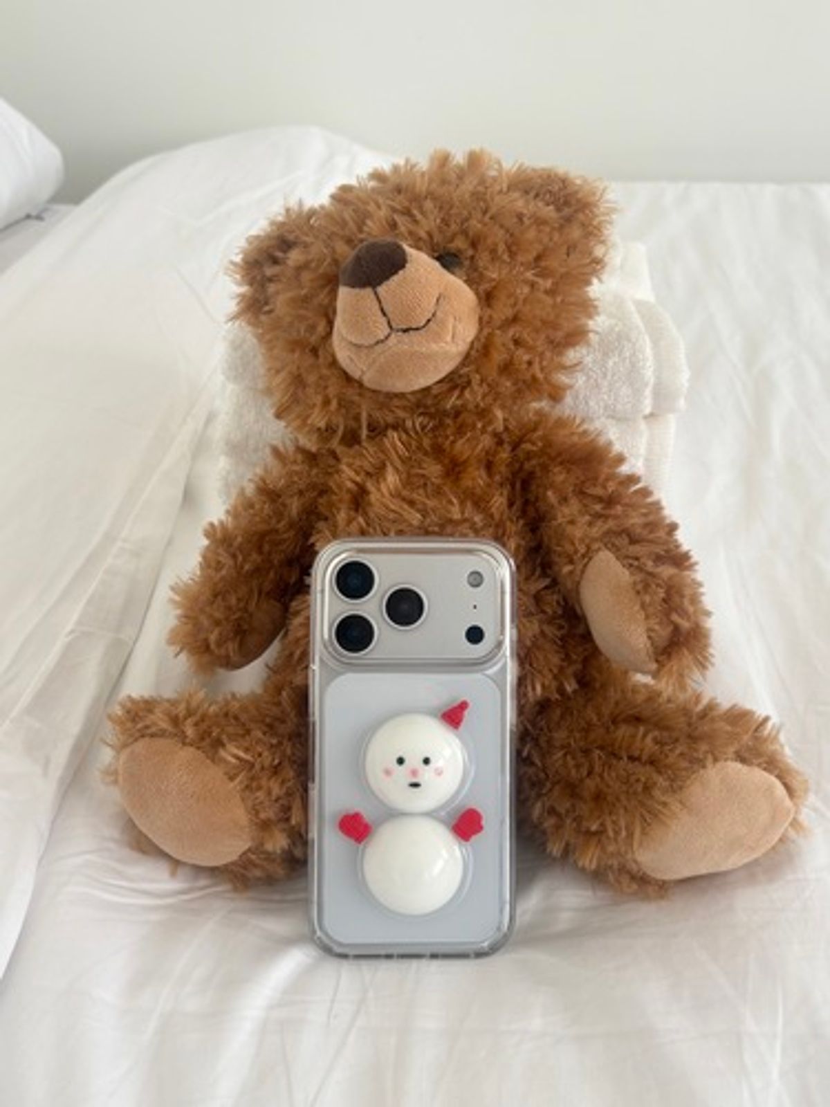 크림비(CREAMBEE) snowman case [레진케이스]