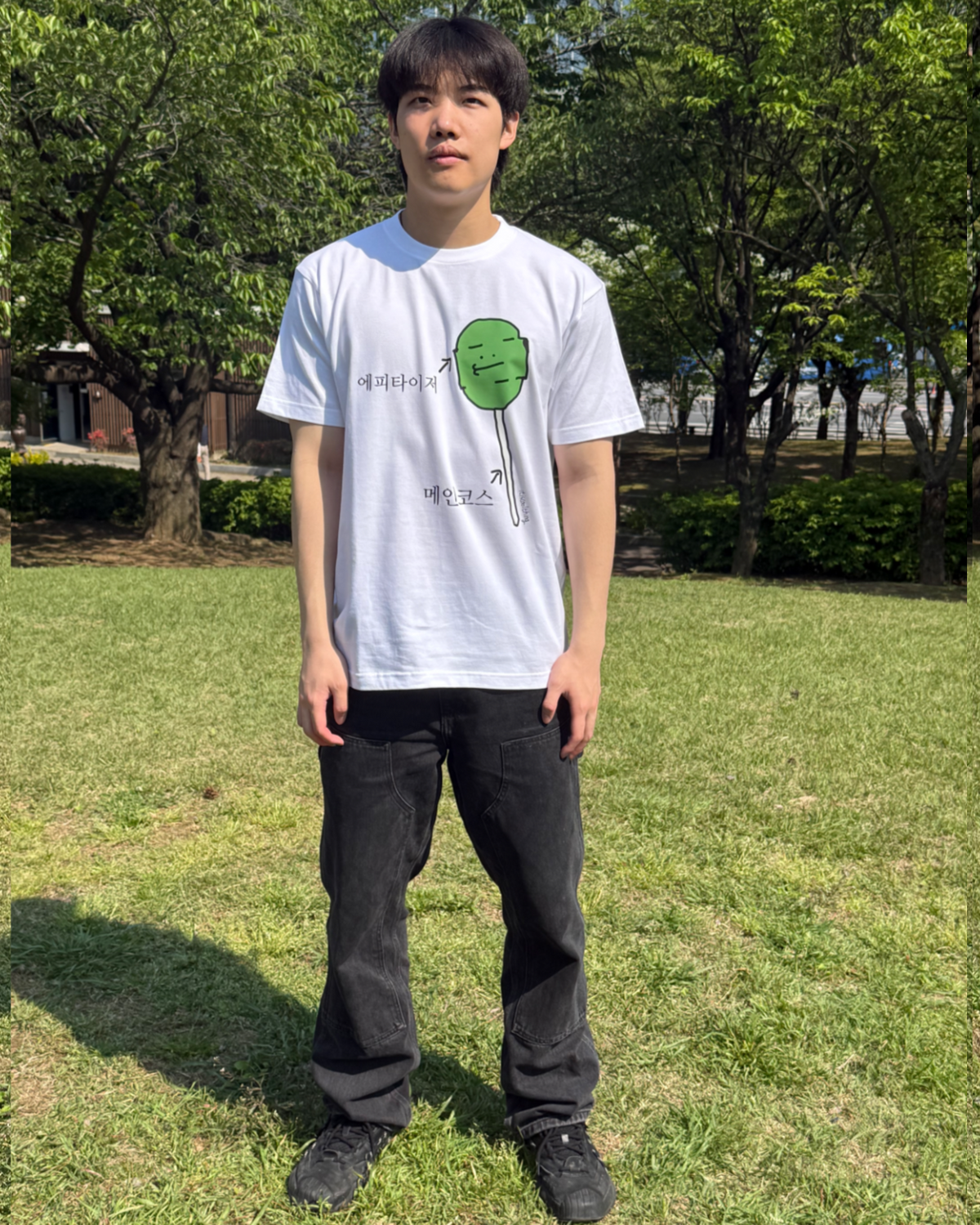 잇츠쿨띵(ITISCOOLTHING) 에피타이저와 메인코스 T-shirts (white)