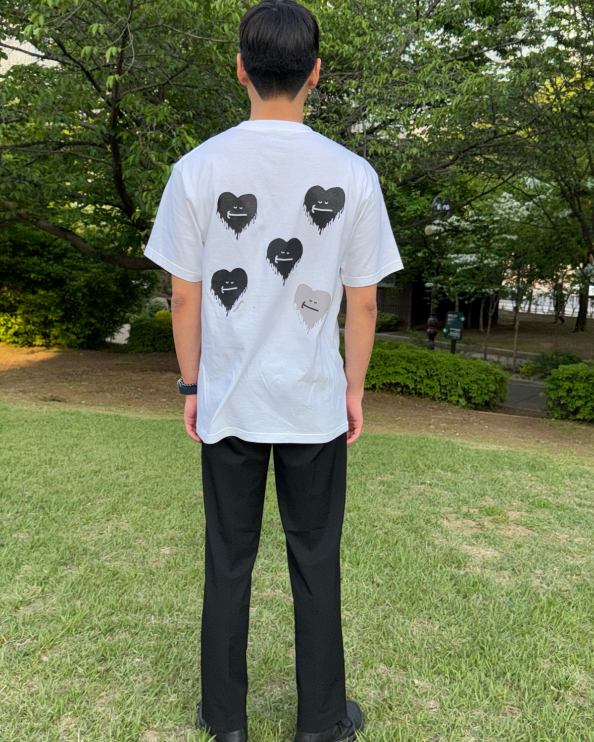 잇츠쿨띵(ITISCOOLTHING) 공고 연인모집 T-shirts (white)