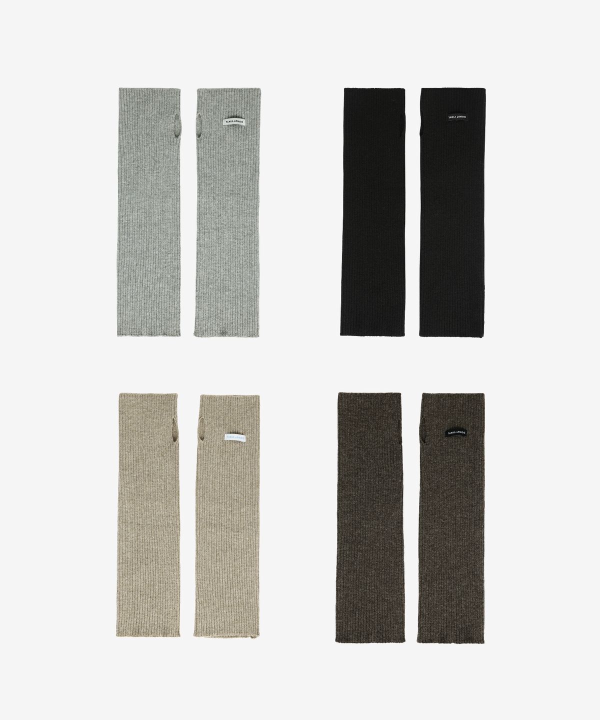 도넛바이닐샵(DONUTVINYLSHOP) basic knit hand warmer (4colors)