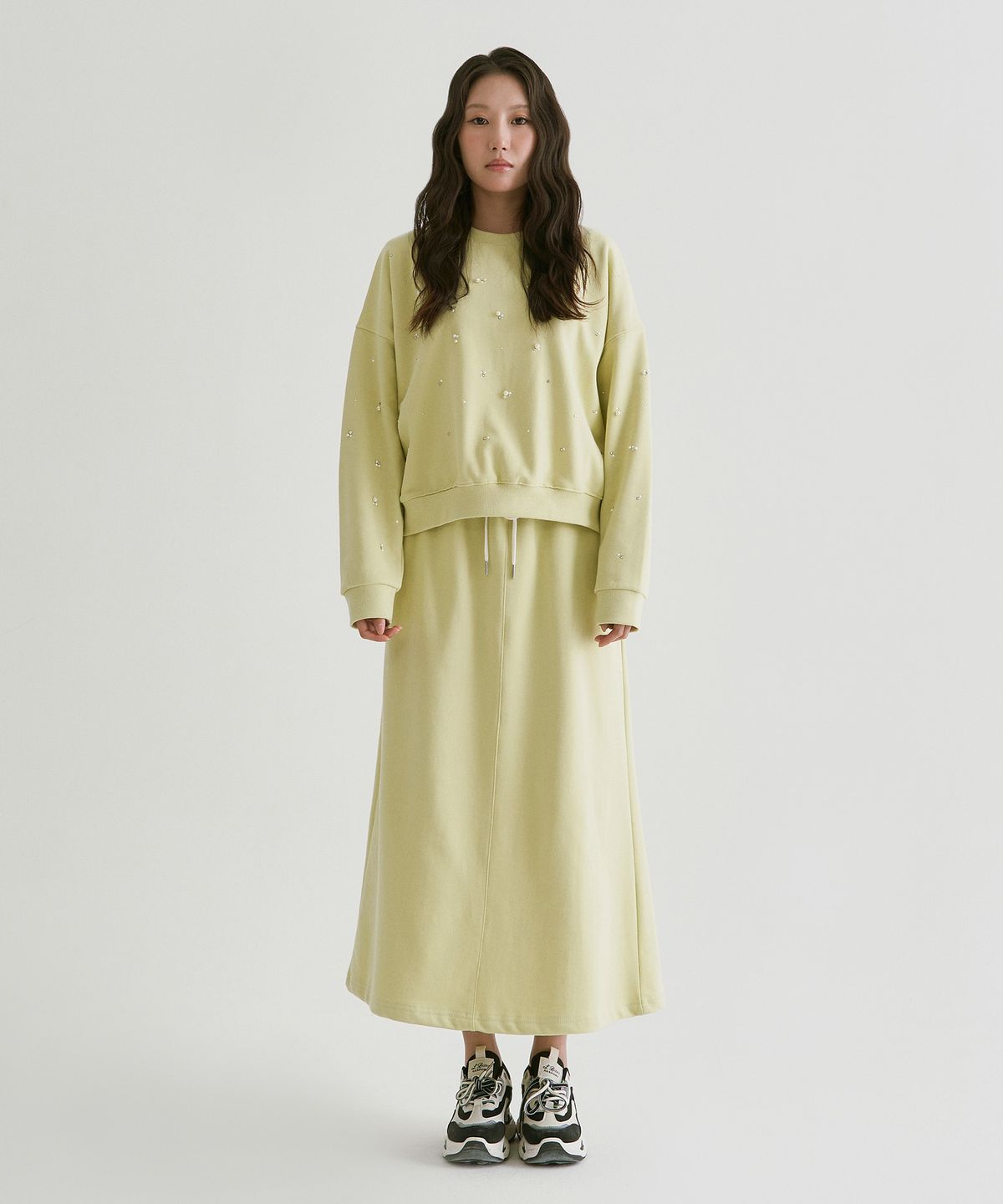 플레이오(PLAYO) 데끼 스커트 2 _ Light Green