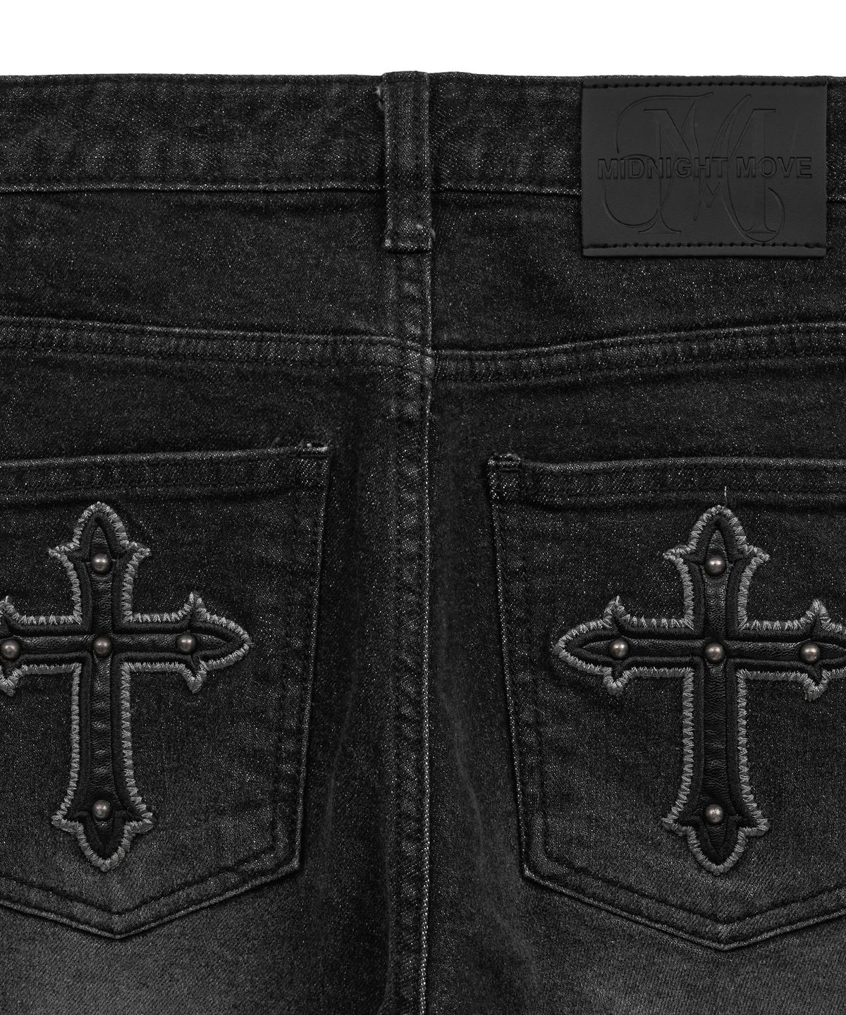 미드나잇 무브(MIDNIGHT MOVE) cross boots cut (black)