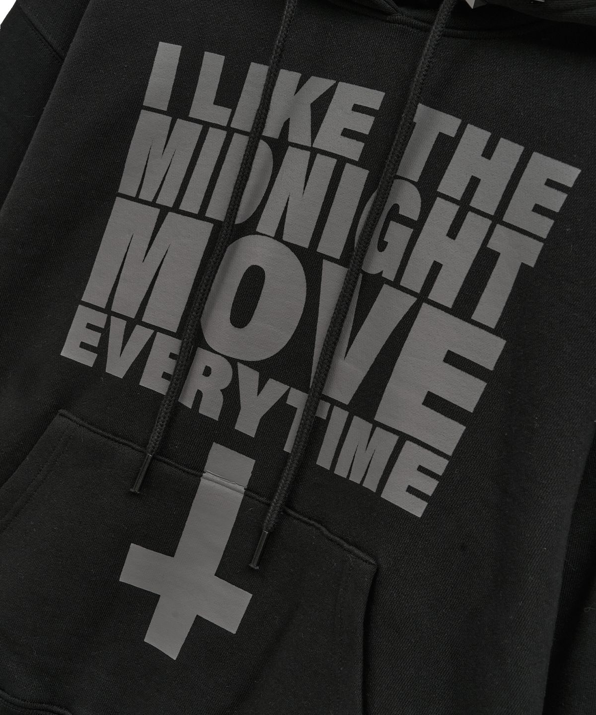 미드나잇 무브(MIDNIGHT MOVE) like hood (black)