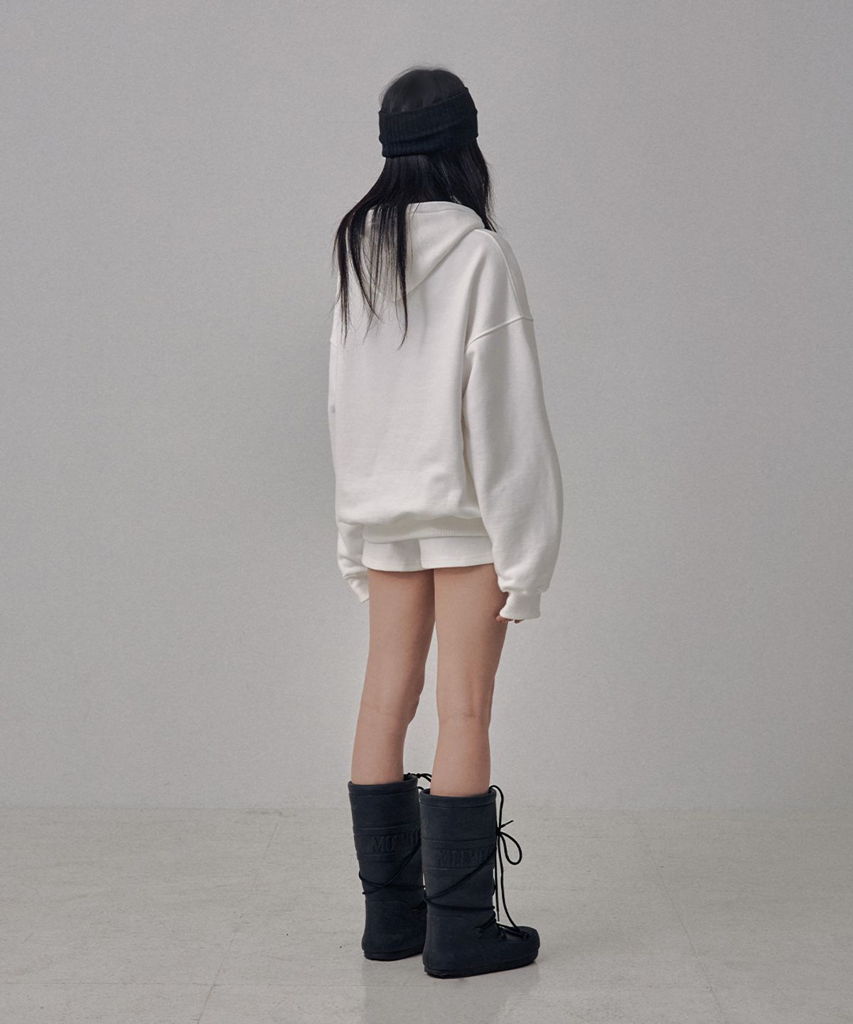 사일프레이(41PRAY) 41P Brushed Hoodie / Ivory