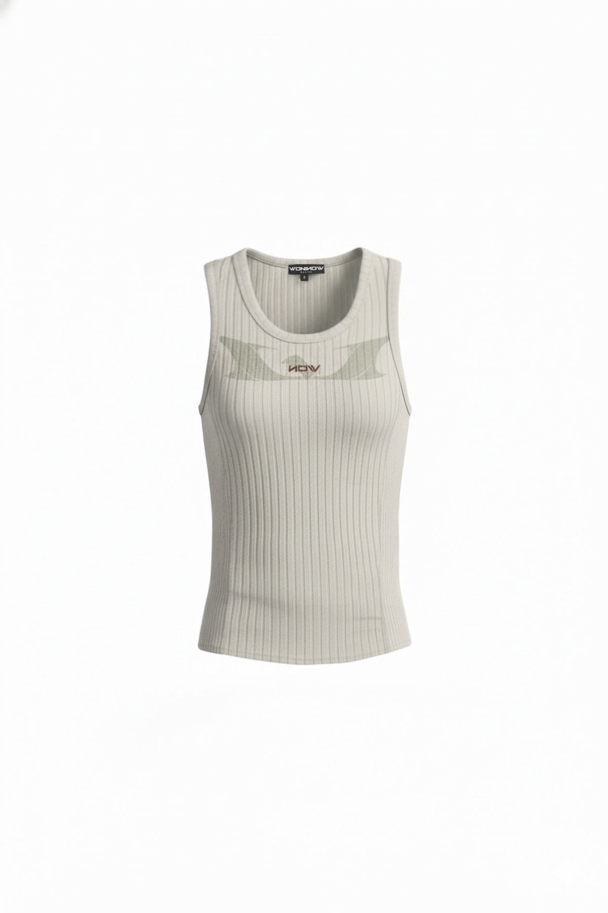 원나우(WONINOW) burn fear NOW fit Sleeveless_Oat