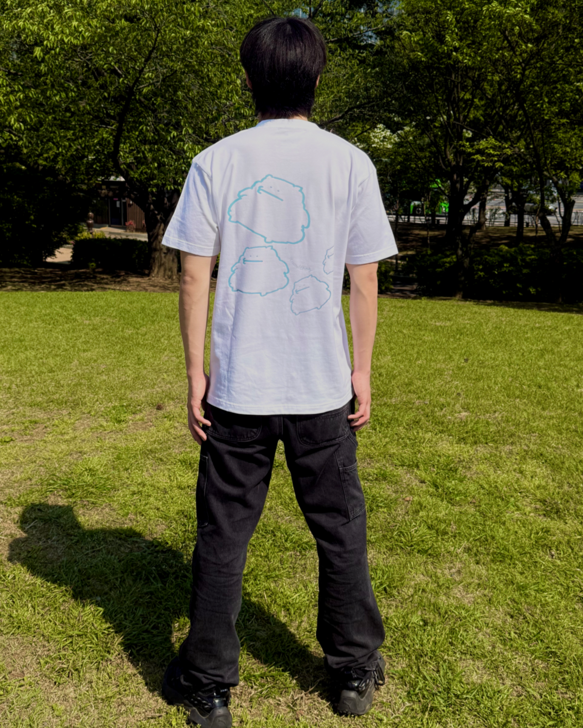잇츠쿨띵(ITISCOOLTHING) 뚱민철 T-shirts (white)