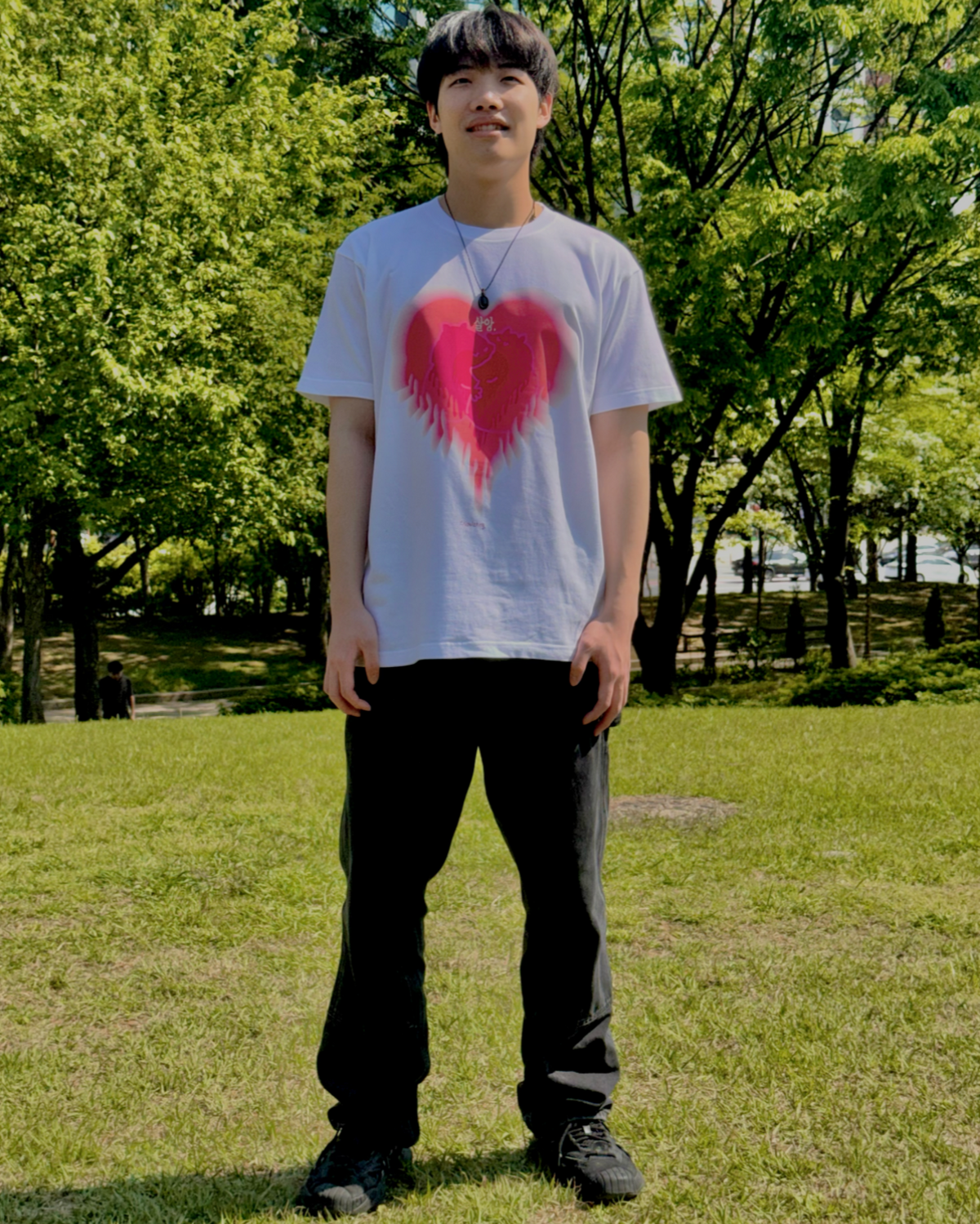 잇츠쿨띵(ITISCOOLTHING) 살앙민철 T-shirts (white)
