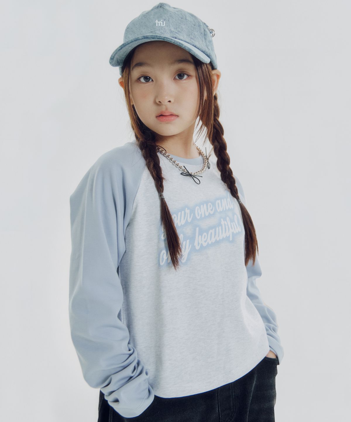 티미유(TMIU) 라글란 배색티