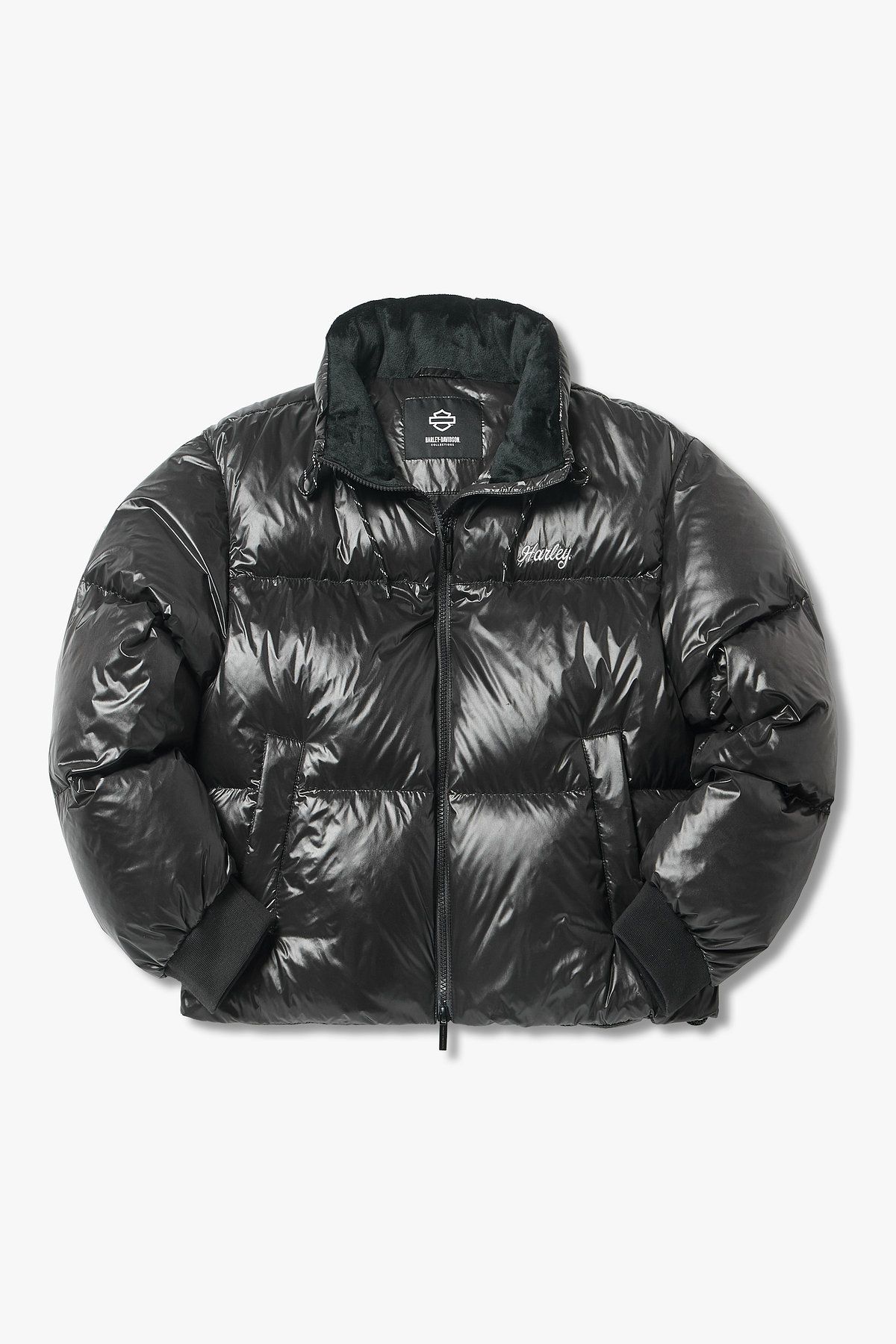 할리데이비슨 컬렉션스®(HARLEY-DAVIDSON COLLECTIONS®) [Women] 숏푸퍼 다운_블랙 HH26104003