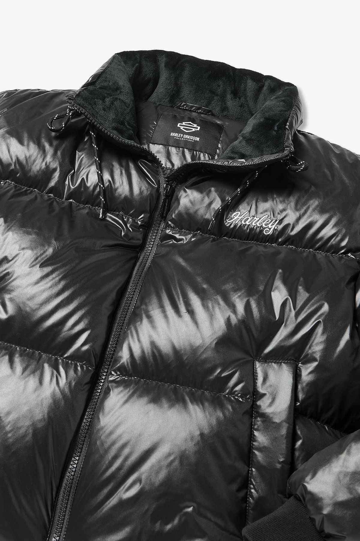 할리데이비슨 컬렉션스®(HARLEY-DAVIDSON COLLECTIONS®) [Women] 숏푸퍼 다운_블랙 HH26104003