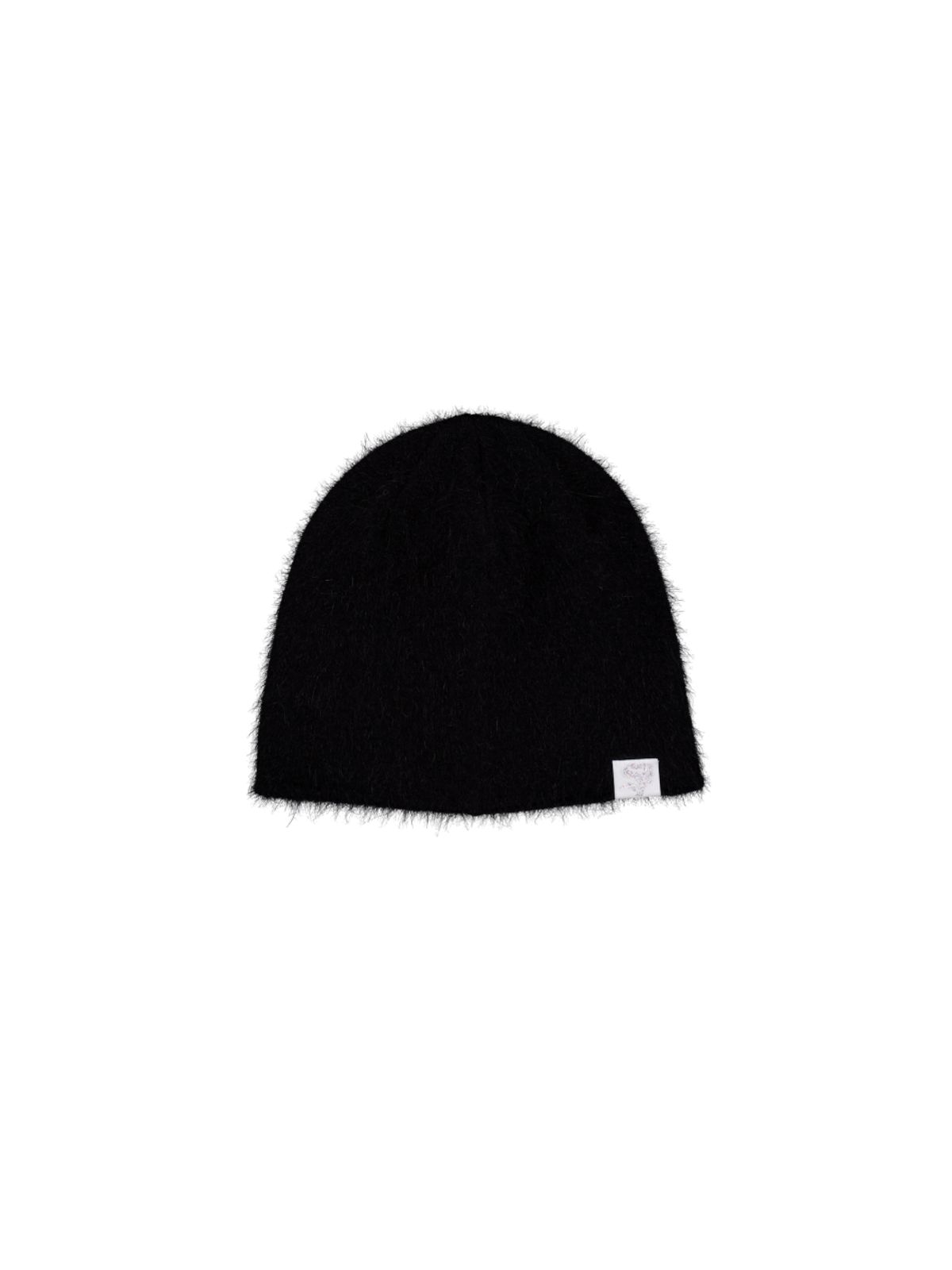 셋업이엑스이(SETUP-EXE) ANGORA LOGO BEANIE / BLACK