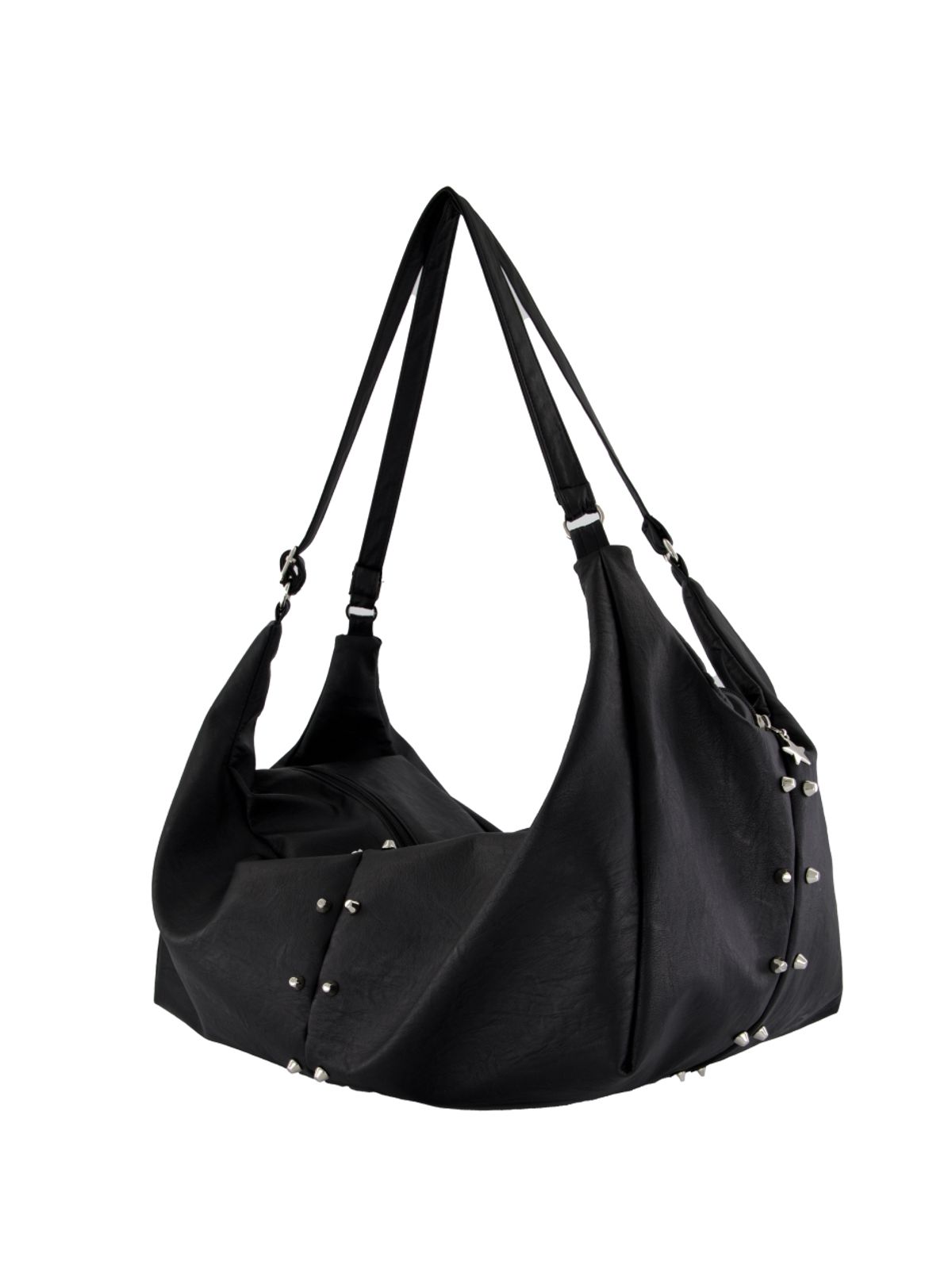 셋업이엑스이(SETUP-EXE) STUDDED TWO-WAY BIG BAG / BLACK