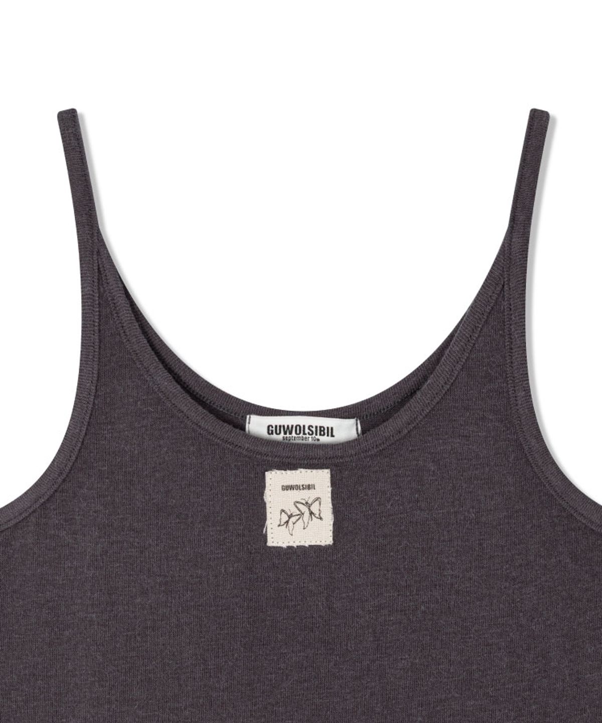구월십일(GUWOLSIBIL) POCA SLEEVELESS CHARCOAL