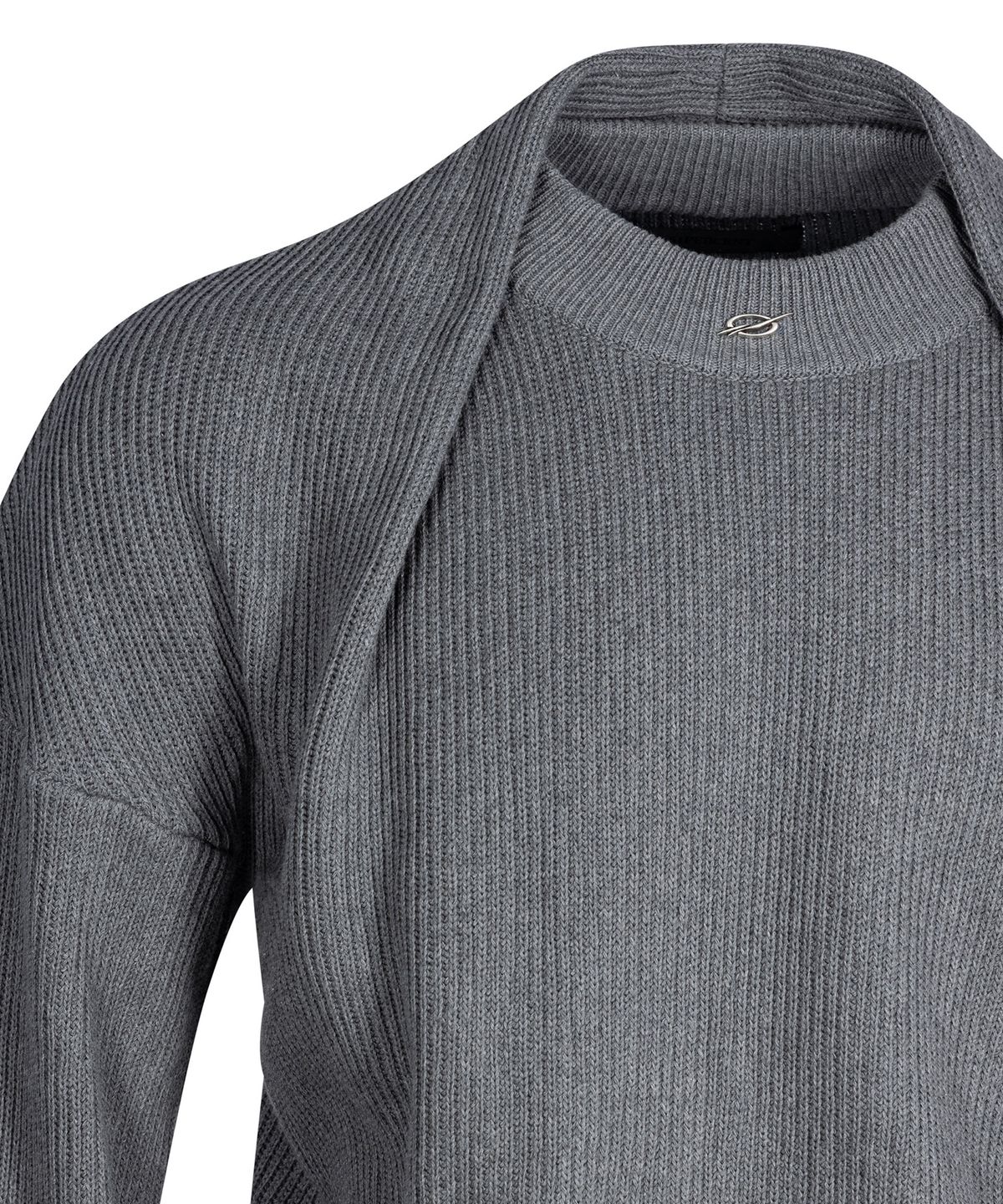 51퍼센트(51PERCENT) Shawl knit - Grey