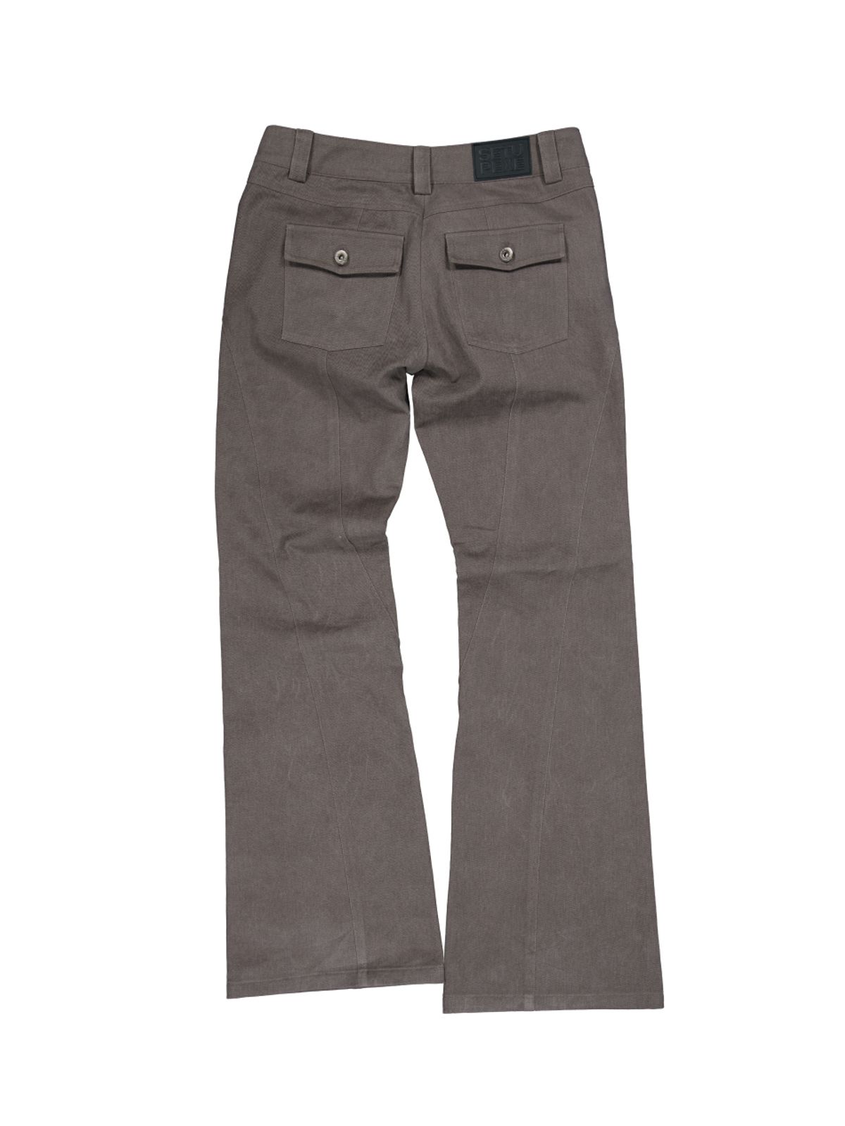 셋업이엑스이(SETUP-EXE) LINE  BOOTCUT PANTS / MOCHA