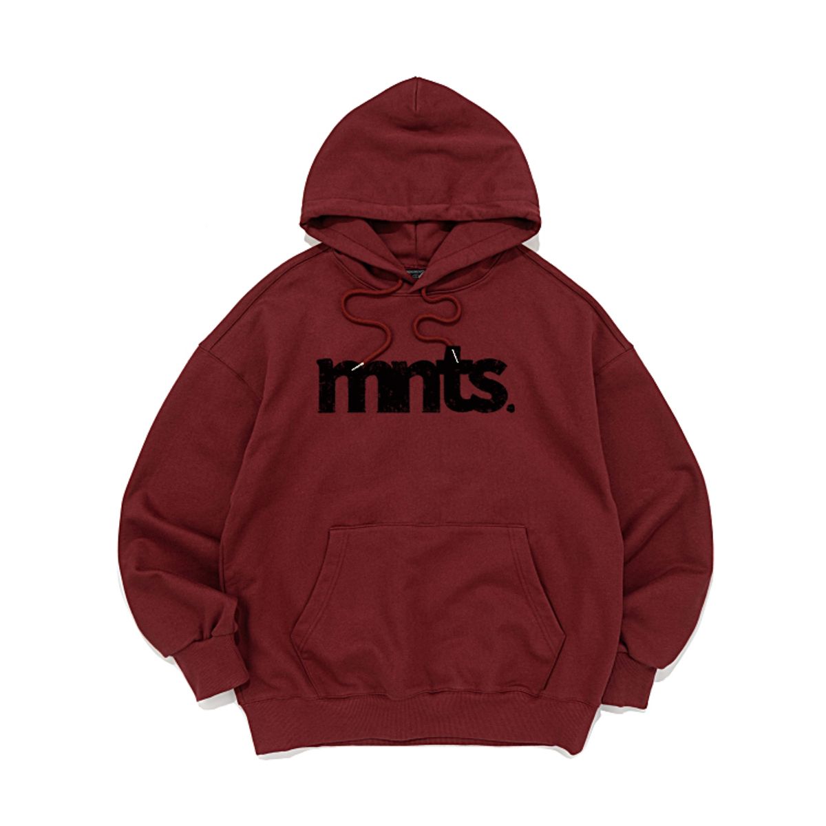 모뉴먼트(MONUMENTS) mnts 후드 (블랙/버건디/메란지)