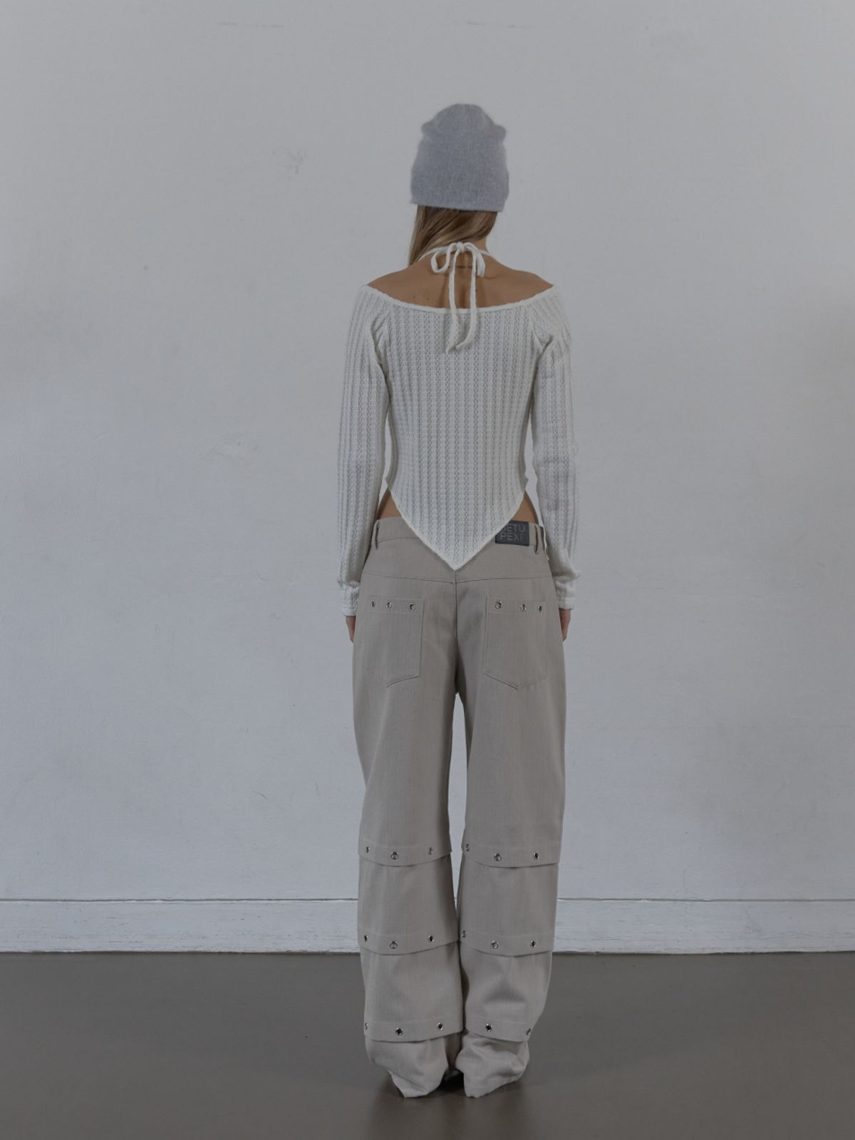 셋업이엑스이(SETUP-EXE) WESTERN CROSS TOP / WHITE